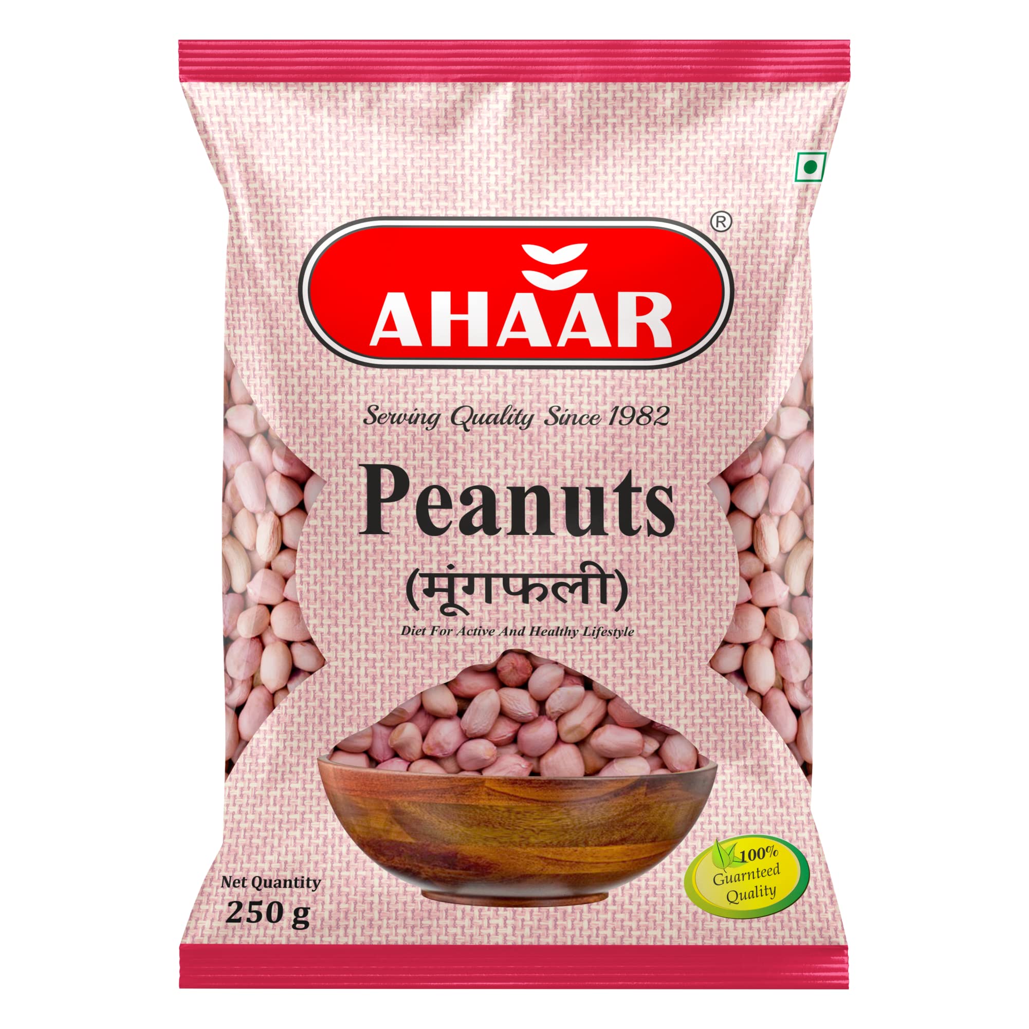 Ahaar Raw Peanuts | Groundnuts (Moongfali) (250g)