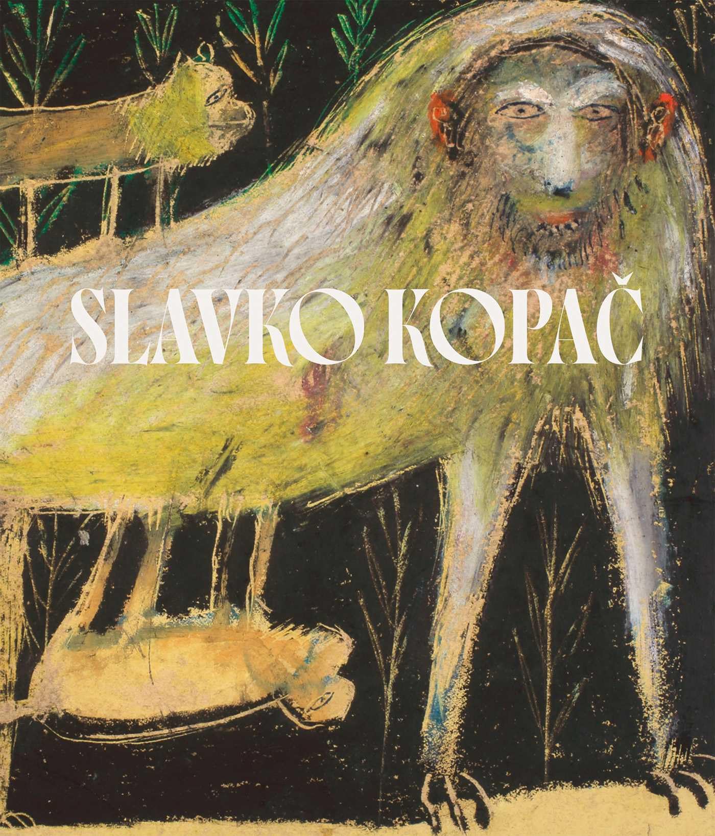 Slavko Kopac Hidden Treasure livre sur l'art informel et le surréalisme