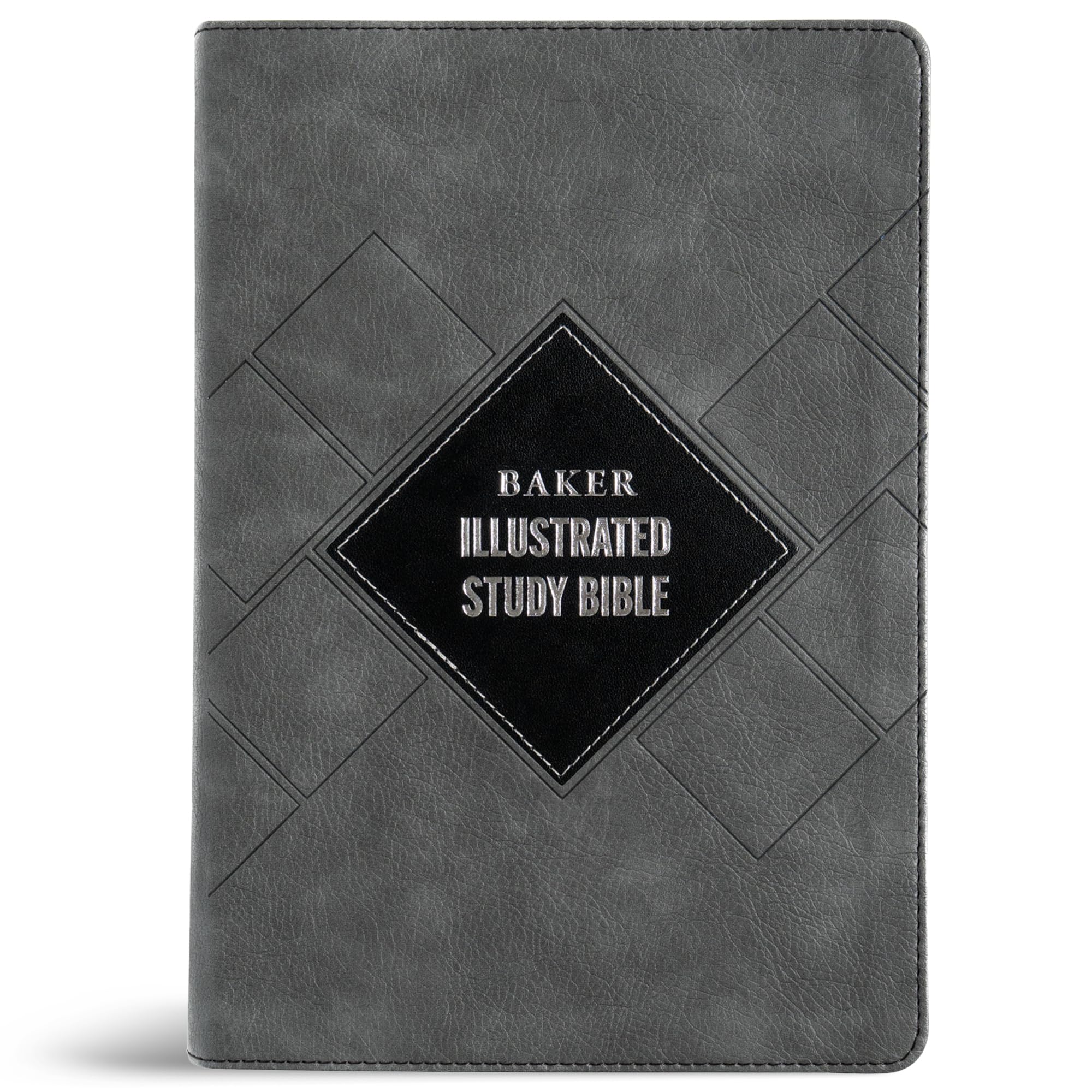CSB Baker Illustrated Study Bible, Charcoal LeatherTouch, Indexed