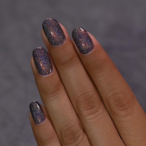 Miniatura 1091 de ILNP Madison Ave Esmalte de uñas holográfico metálico rosa antiguo