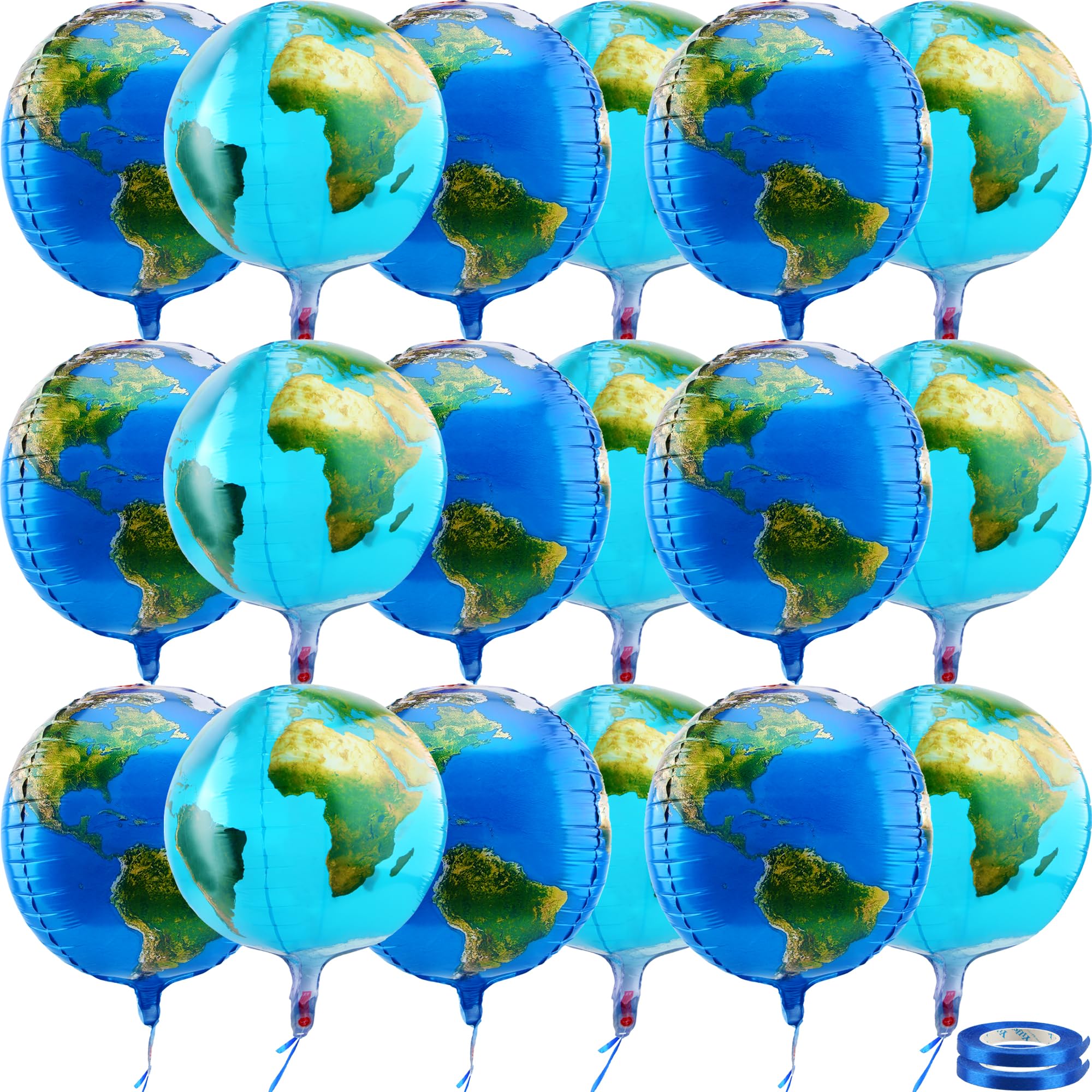 Palloncino a forma di globo terrestre: decorazione per feste da 22 pollici - Italia