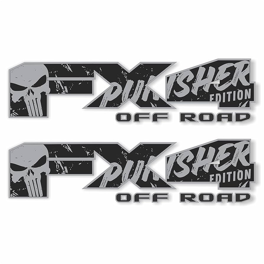 Amazon.com: FX4 Decals Offroad Stickers Bedside Emblem Super