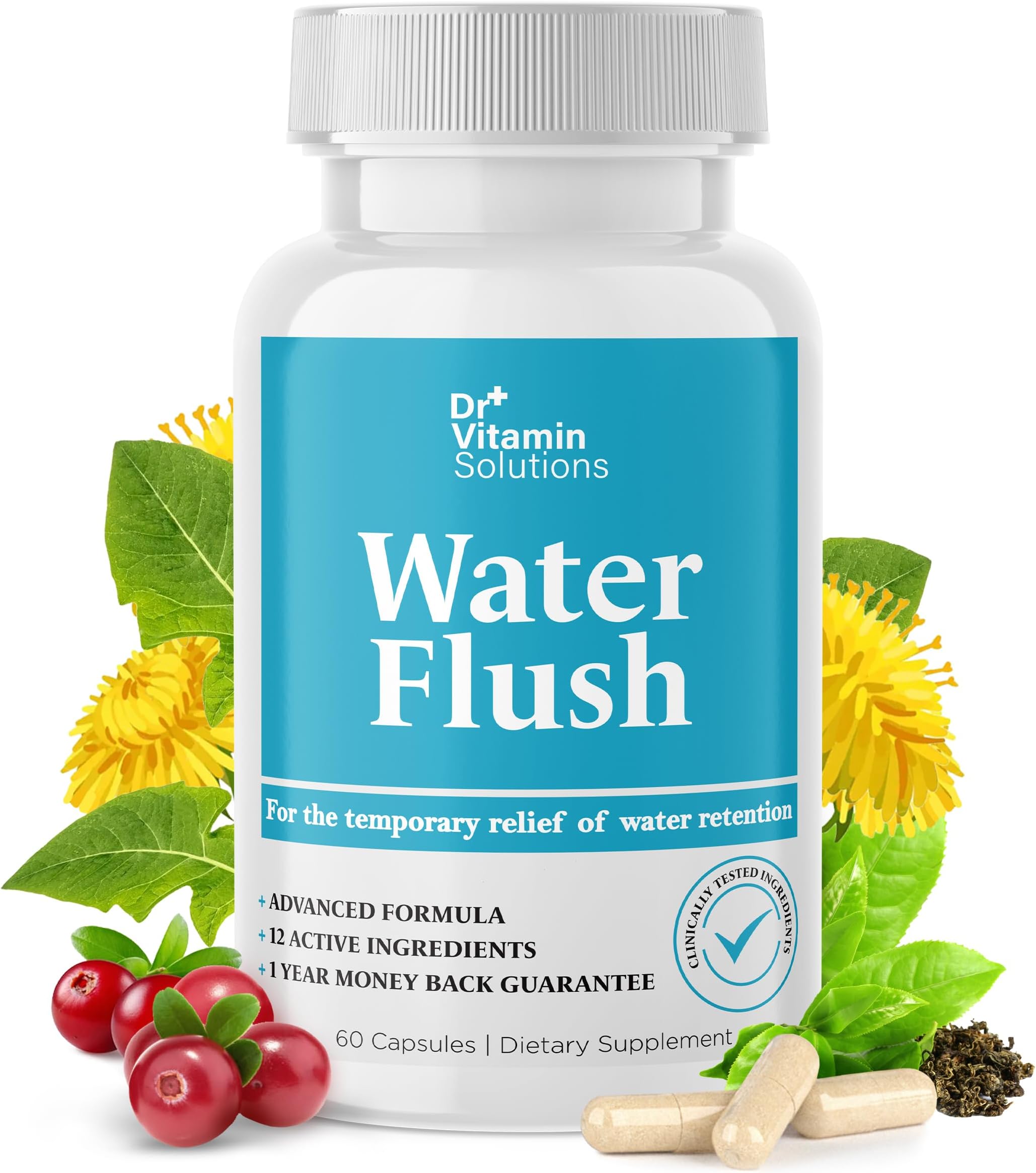 Dr Vitamin Solutions Professional Cleanse Reviews Amazon.com: DR VITAMIN SOLUTIONS Diuretic Water Pills for Weight