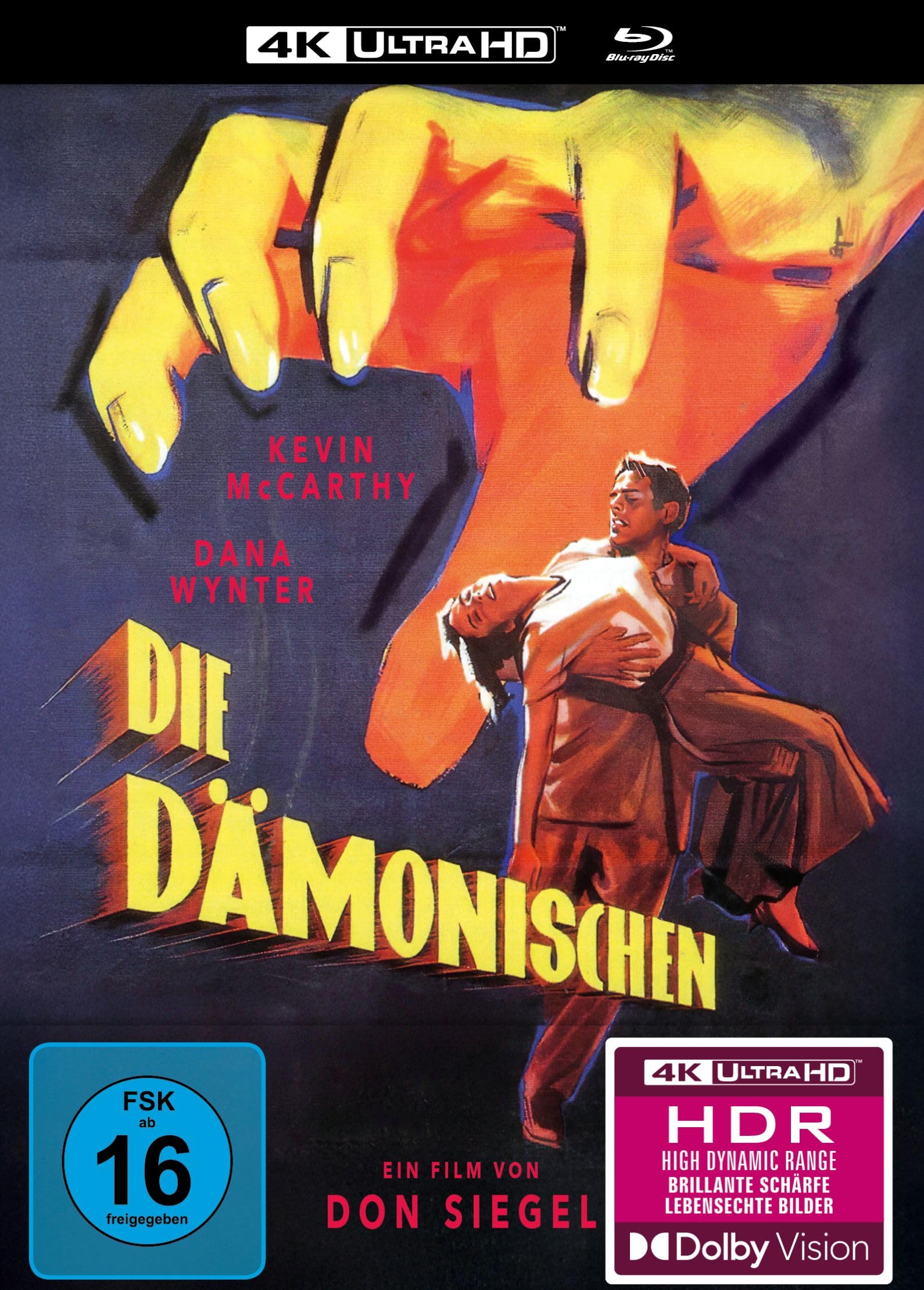 Die Dämonischen - Die Körperfresser kommen: Das Original! Limited Mediabook (4K UHD