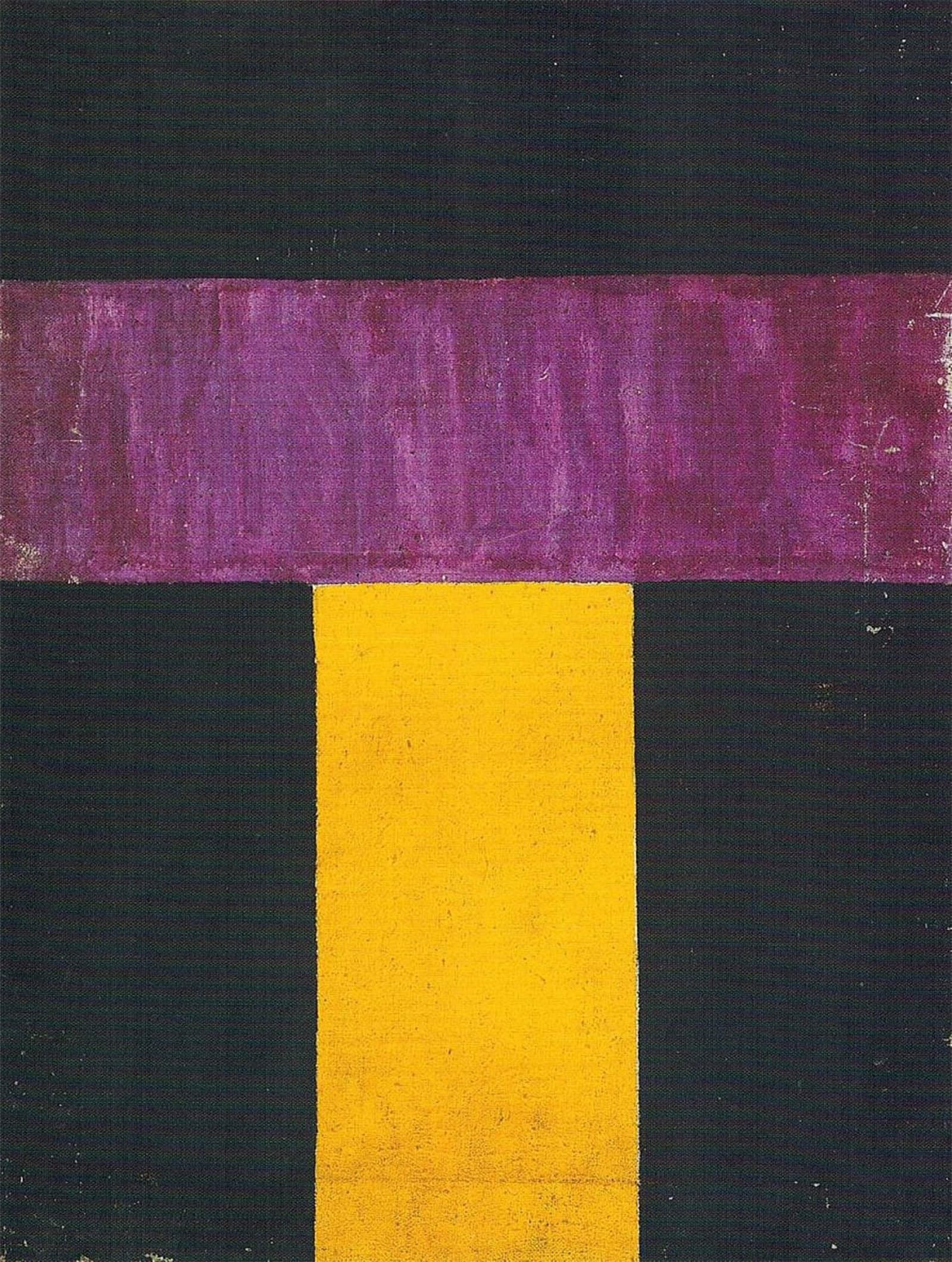 SERENDIPITP Aesthetic Poster Photo Wall Print Retro Picture Non-objective Composition Color Painting by Olga Rozanova Modern Wall Artwork for Home Decor 60x90cm