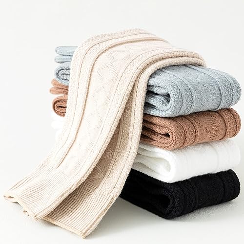 Miniatura 7 de Calcetines hasta la rodilla para bebé, 35 pares, calcetines hasta la rodilla, calcetines de algodón sin costuras, calcetines de tubo unisex para