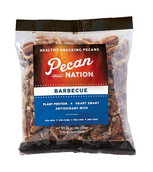 Pecan Nation Pecan Halves, Natural, No preservatives, Antioxidant-Rich, Low Carb, keto- Friendly, Healthy Nut Snack for