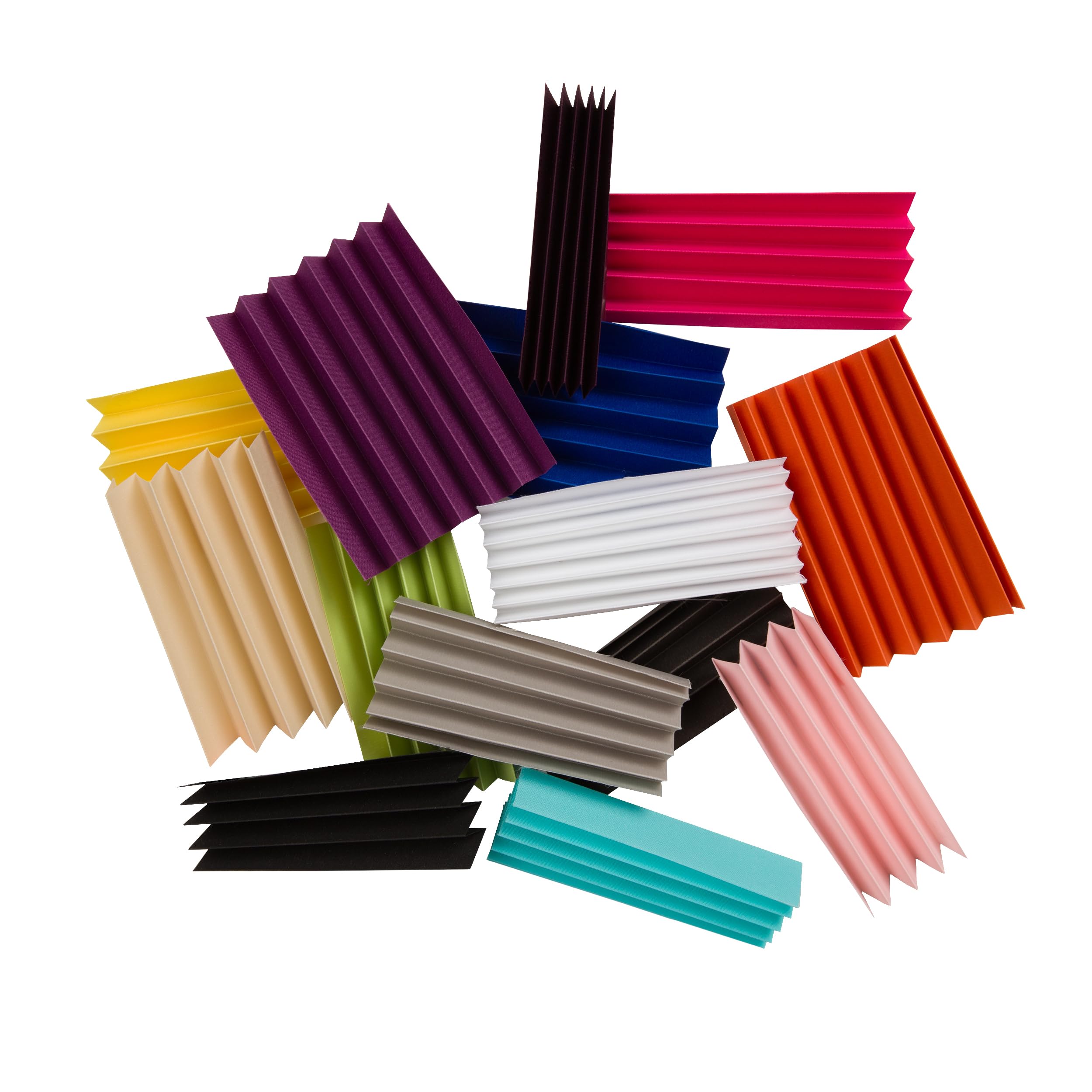 Estika Campioni colore Tenda plissettata