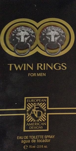 Twin Rings Cologne for Men 75ml (2.5 fl 