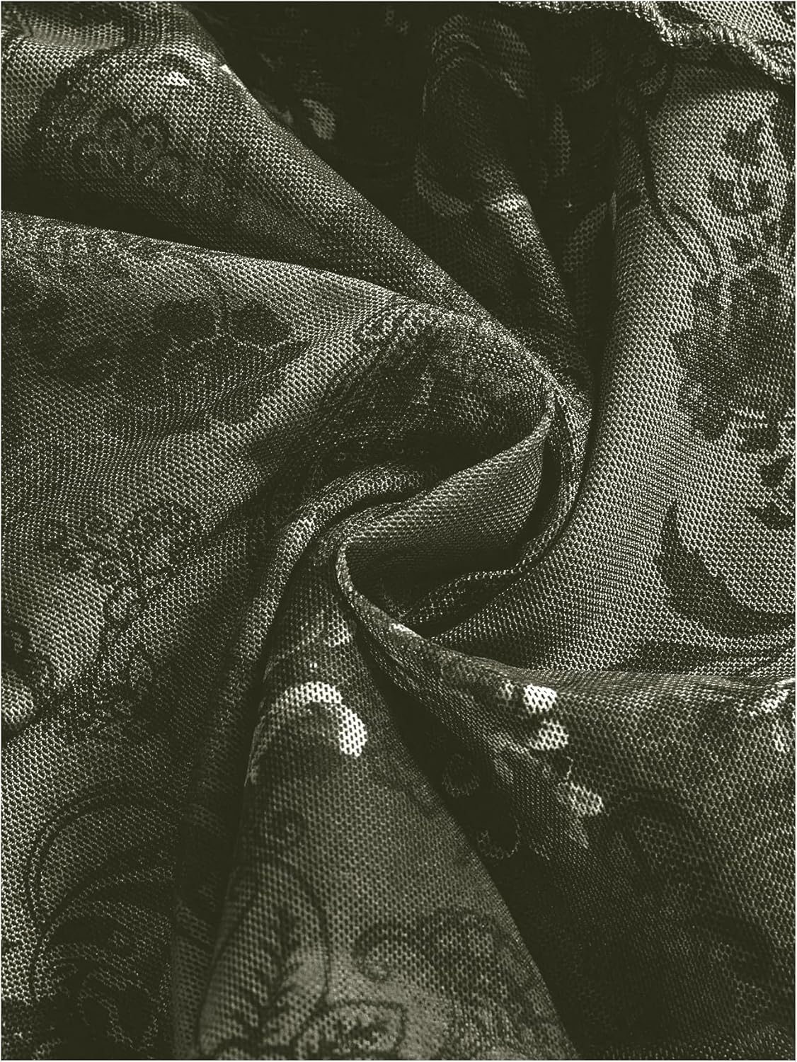 Verdusa Women's Plus Size Y2k Babydoll Tops Gothic Paisley Lace Camisole Top Rave Club Outfits - Image 2