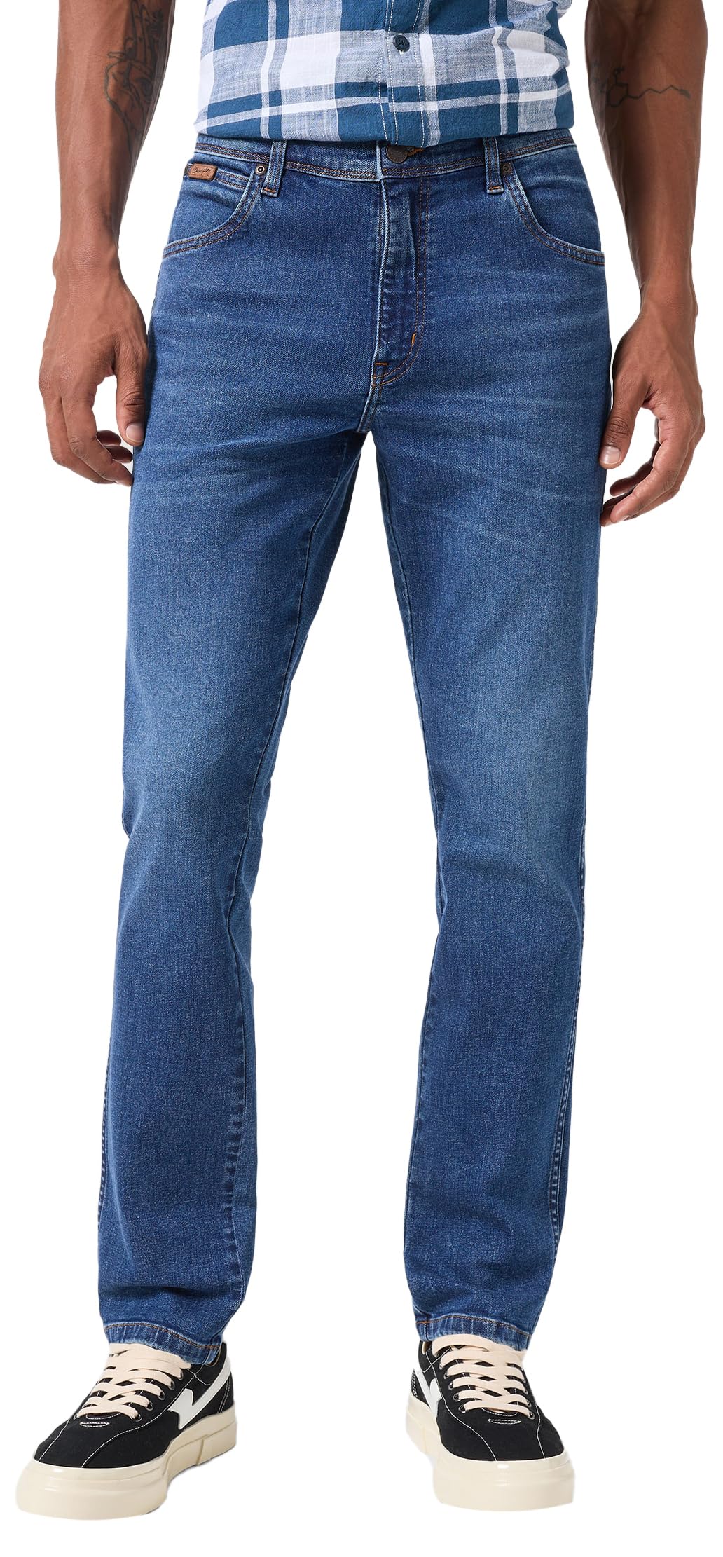 Wrangler Men's Texas Slim Jeans, Harvey, 32W / 34L