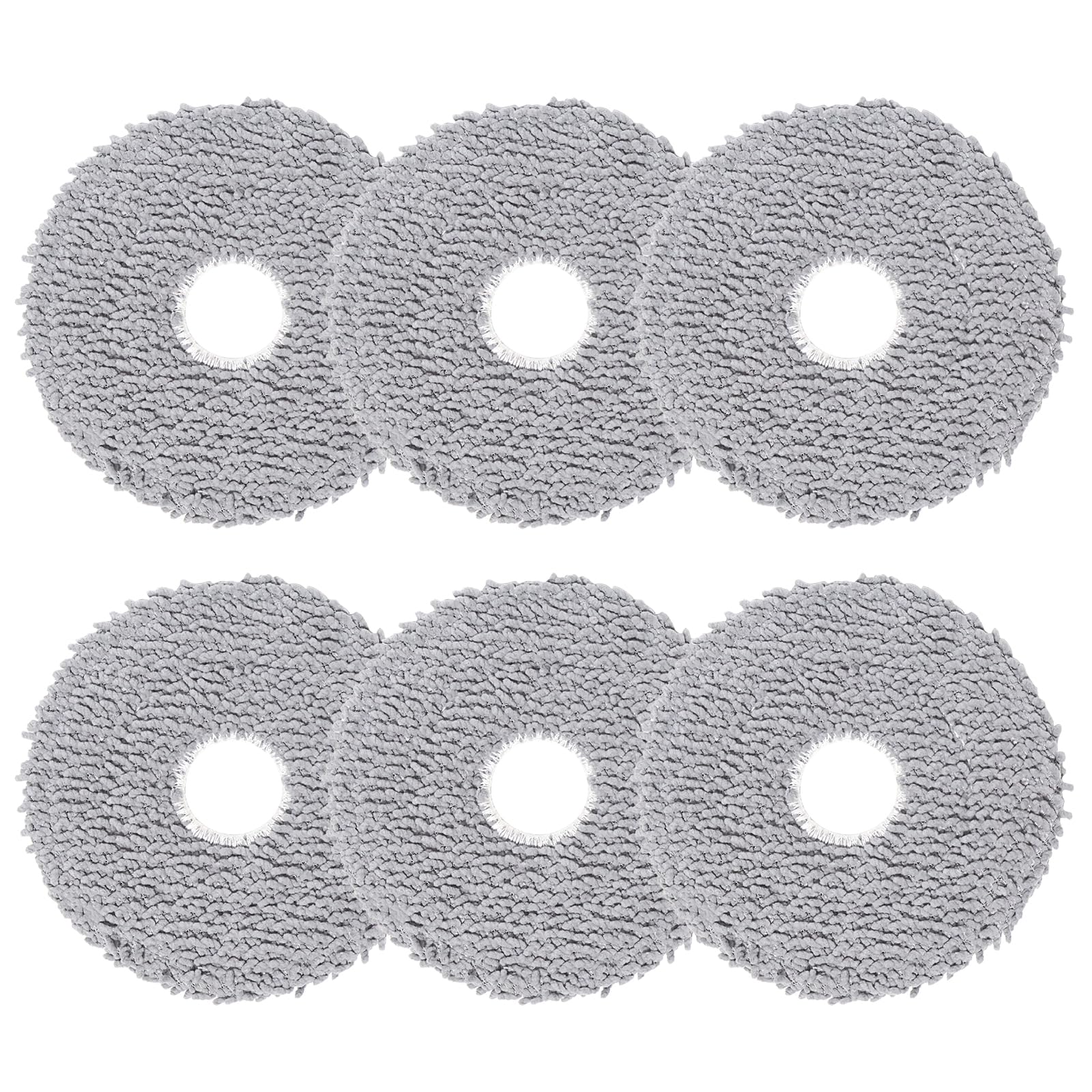DianSung Accesorios de paño de fregona para iRobot Roomba Plus 405 Combo Robot + / 505 Combo Robot + de Repuesto de Robot Aspirador, ​​paño de Microfibra Suave -6pcs