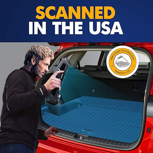 Miniatura 3 de Forro de carga prémium para Hyundai Tucson 2016-2021, 100% protección, tapete de maletero de automóvil de ajuste personalizado, tapete de carga