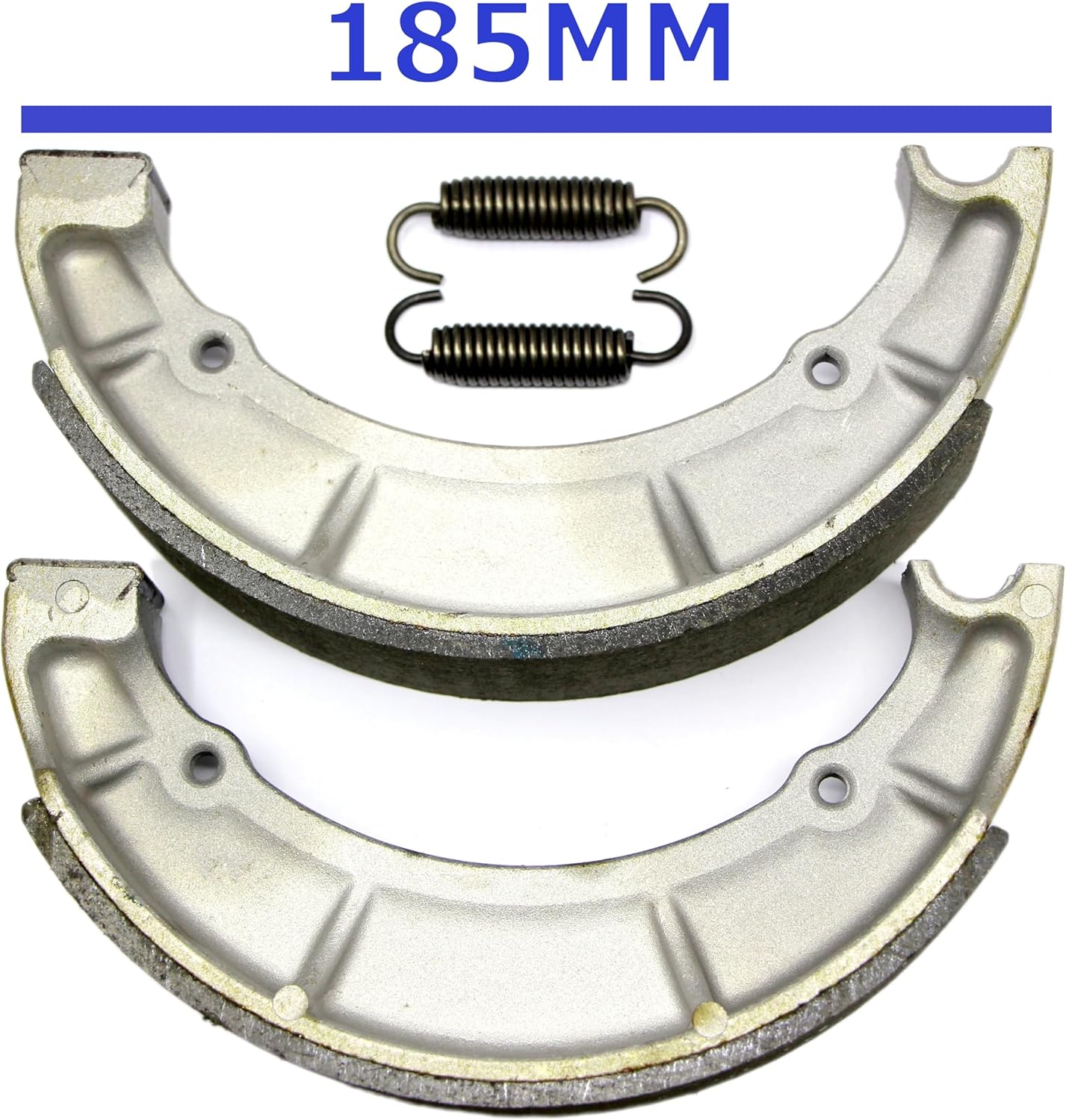 Front Brake Pads Rear Shoes for Yamaha V Star 650 XVS650A Classic 1998 1999 2000 2001 2002 2003 2004 2005 2006 2007 2008 2009 2010 - XVS650AT Silverado 2003-2010 XVS 650 A AT Brakes FA179 515 MC0217
