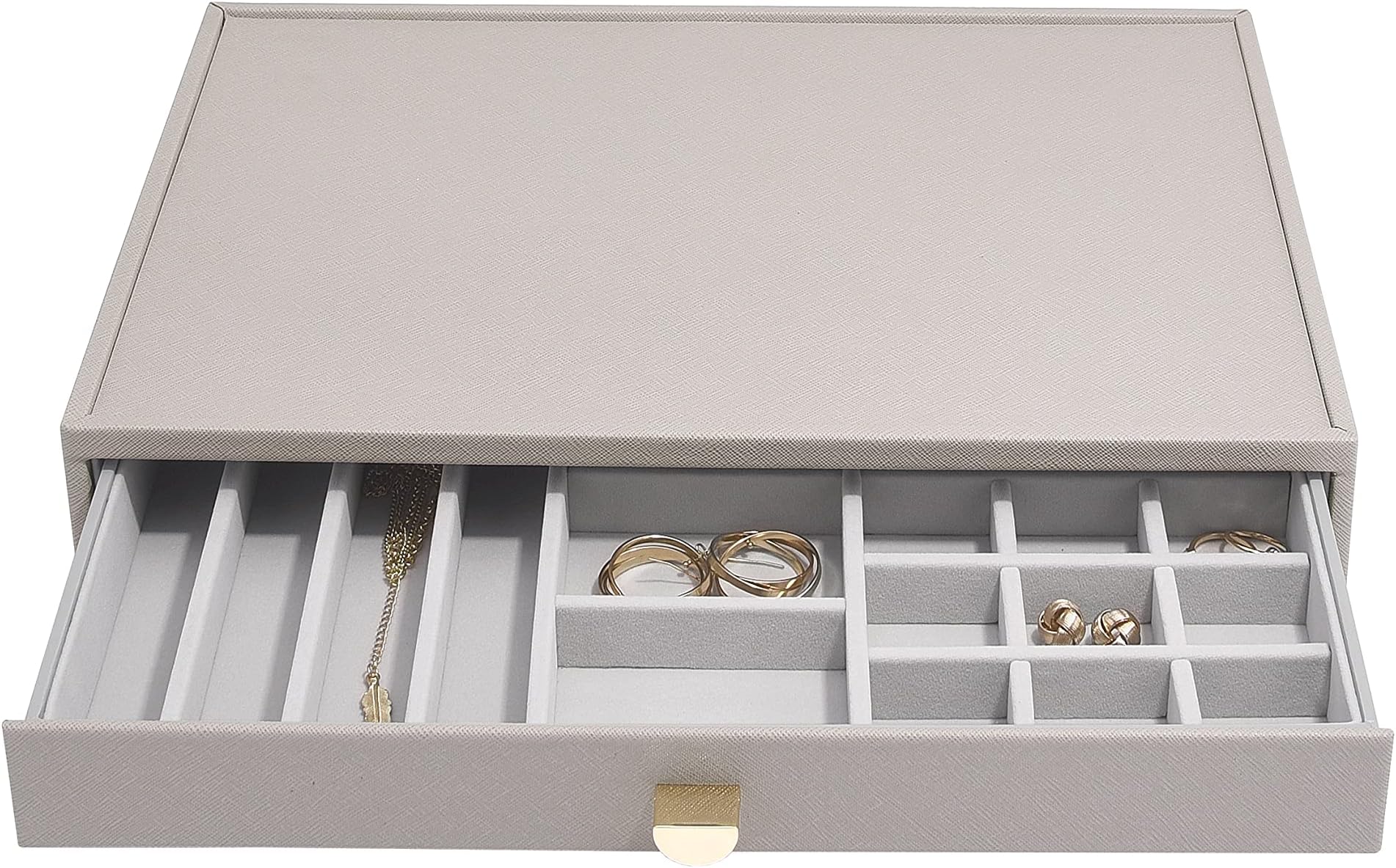 Stackers Taupe Supersize All In One Jewellery Drawer Layer