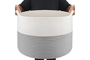 XXXLarge Blanket Basket Living Room - Durable Laundry Basket