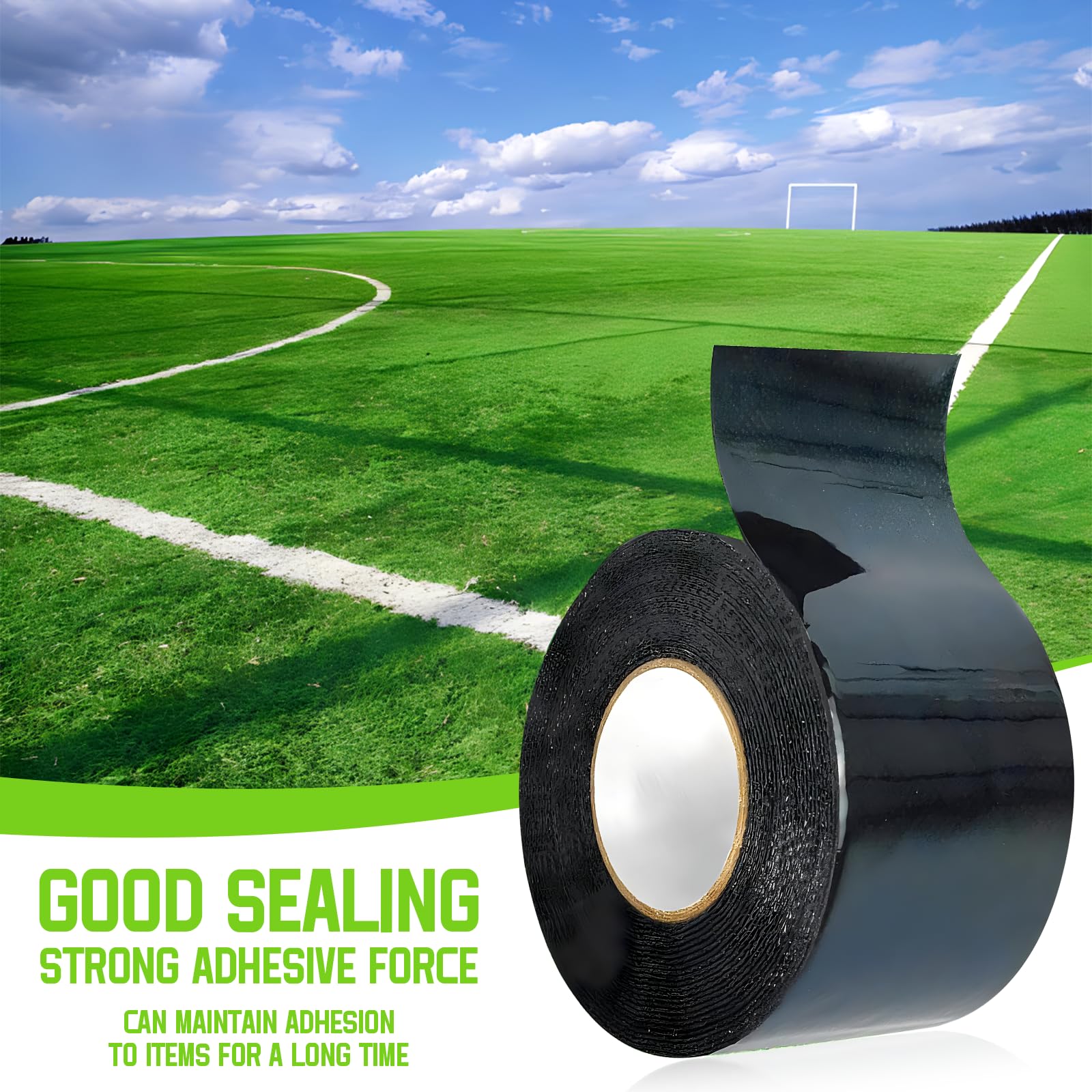 Nastro Biadesivo Per Erba Sintetica 5 Cm X 5 M - Autoadesivo Per Giunzioni Prato - Foto 13