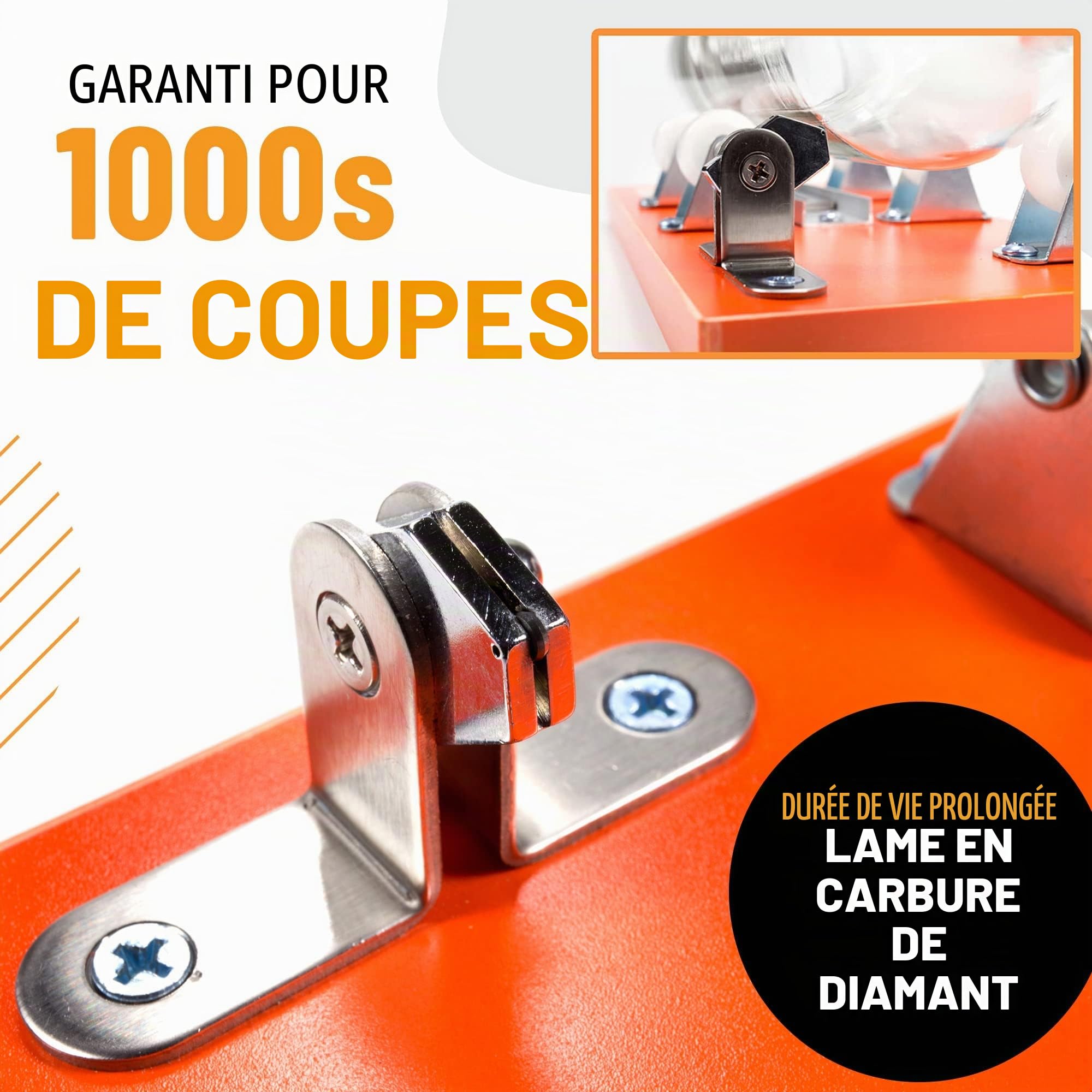 Home Pro Shop Coupe Verre Circulaire – Outil Coupe Verre pour Loisirs Créatifs – Outil Découpe Verre pour Bouteilles de Vin ou de Bière – Kit Complet avec Gants & Accessoires de Sécurité