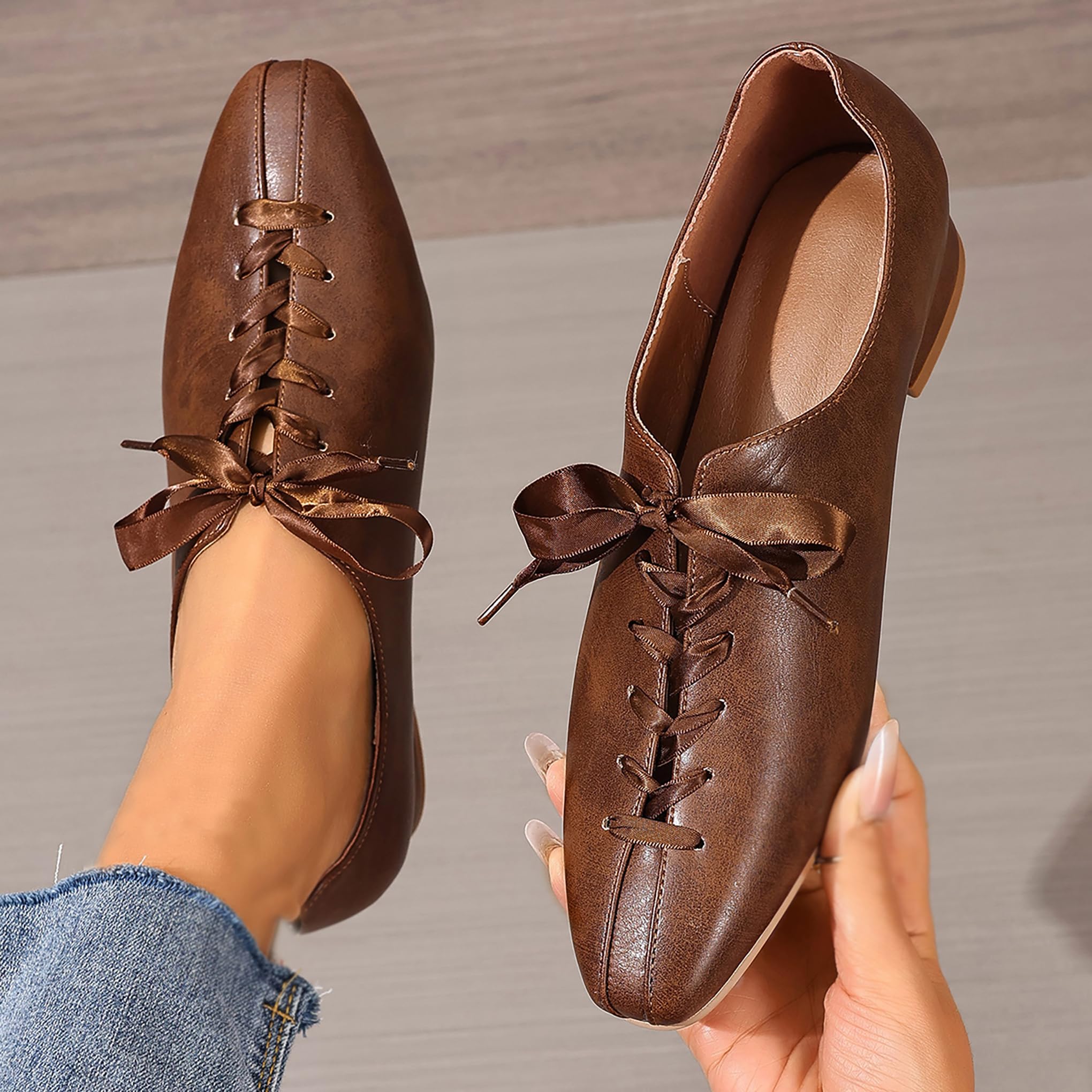 Bviennic Decollete Donna Tacco Largo Basso Numero 34-43
