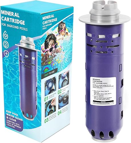 Miniatura 9 de W28000 W28001 W28002 Cartucho mineral para Zodiac All DuoClear 25 35 45 recipientes desinfectantes de piscina, reemplazo para Nature 2, apto para
