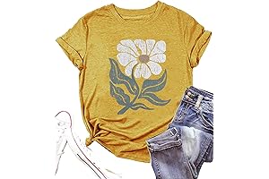 Vintage Floral T-Shirts for Women: Embrace Boho Chic