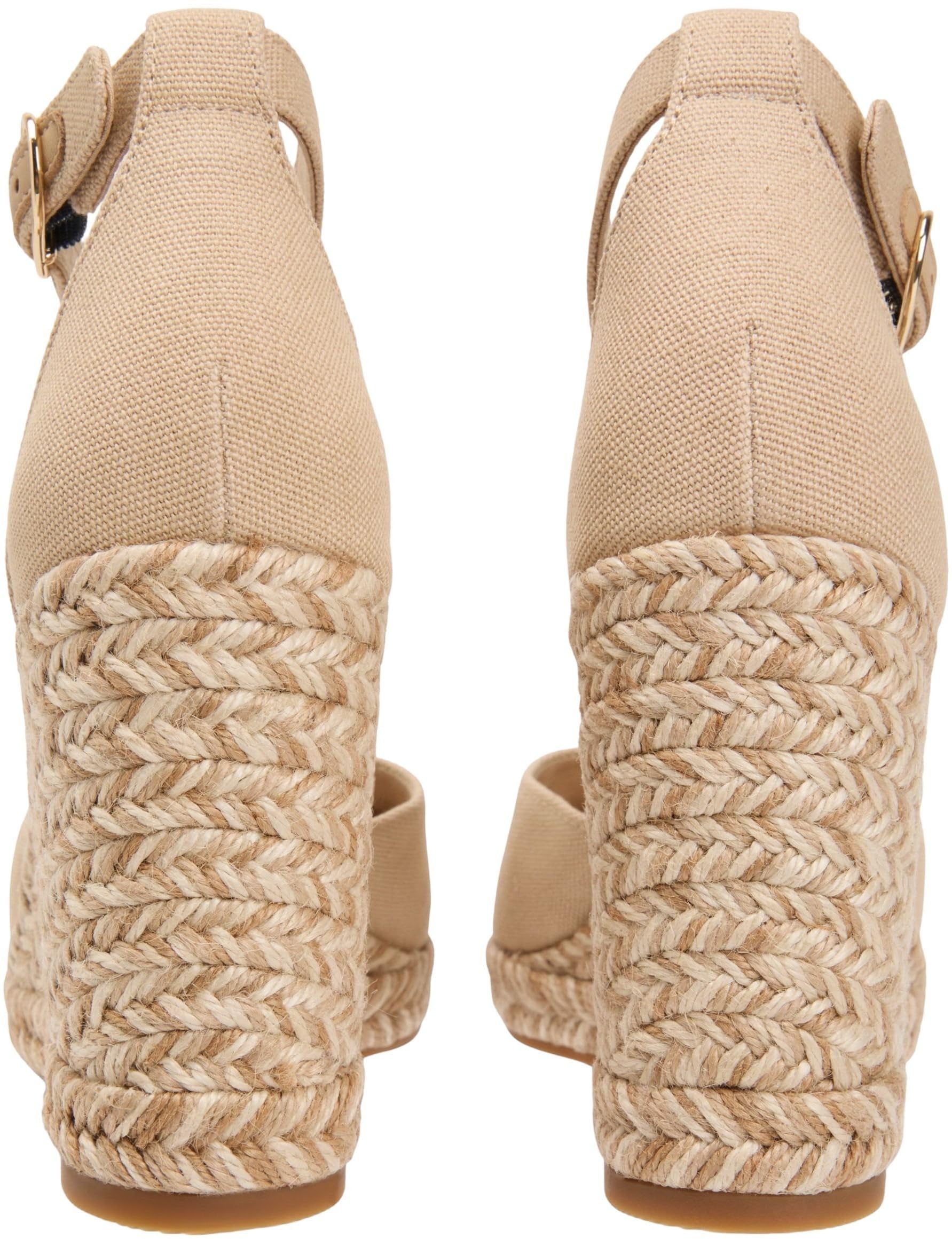 Tommy Hilfiger Flag High Wedge Espad Closed Toe Fw0fw09225, Espadrillas Zeppa Donna