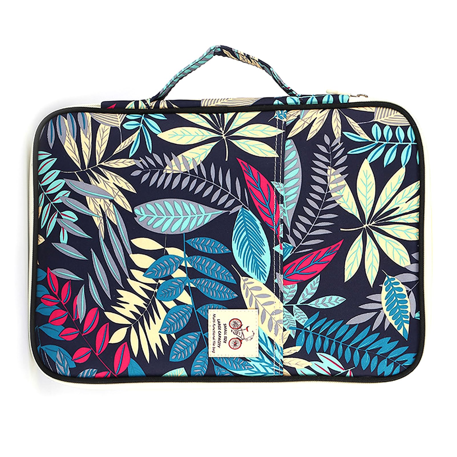 Bolsas multifuncionales para documentos Cocoarm A4 de nailon impermeable con cremallera 5