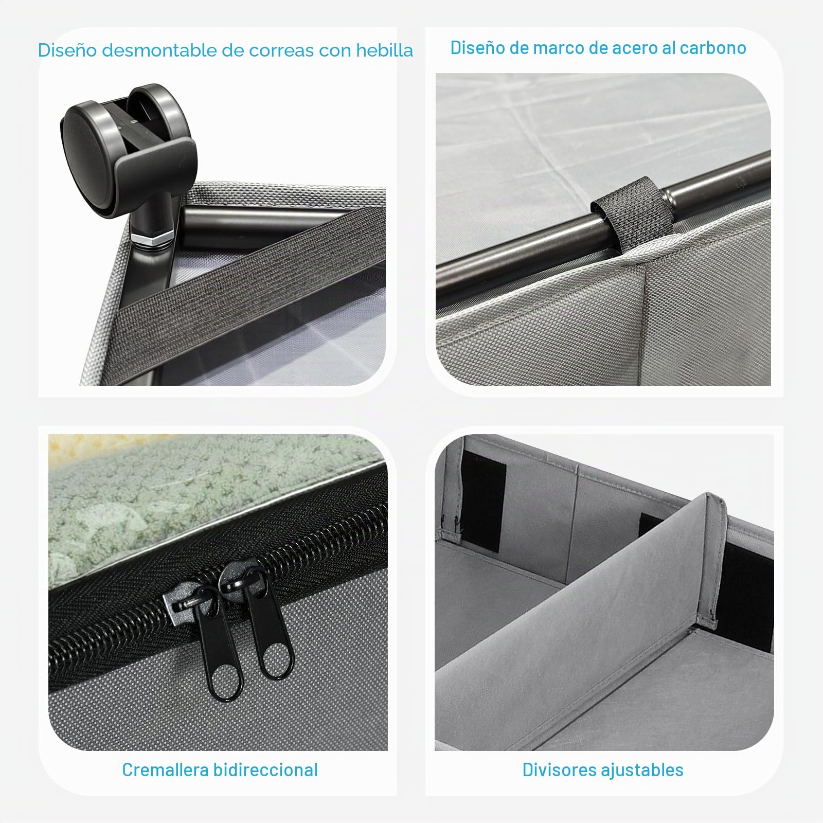 2 Piezas Organizador Ropa, Caja de Almacenamiento Debajo de la Cama Con Ruedas Giratorias de 360°, Cajas Almacenaje Ropa con Ventana Transparente Para Ropa, Zapatos y Mantas