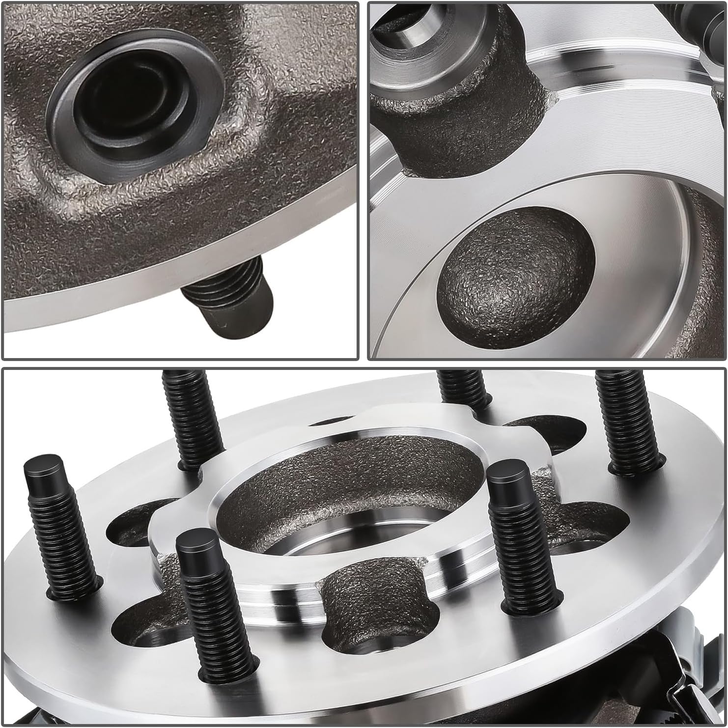 DNA MOTORING Front Wheel Bearing Hub Assembly Compatible with 04-12 Colorado, Canyon / 06 i-280/07-08 i-290, i-370 RWD, OEM-WHA-0241