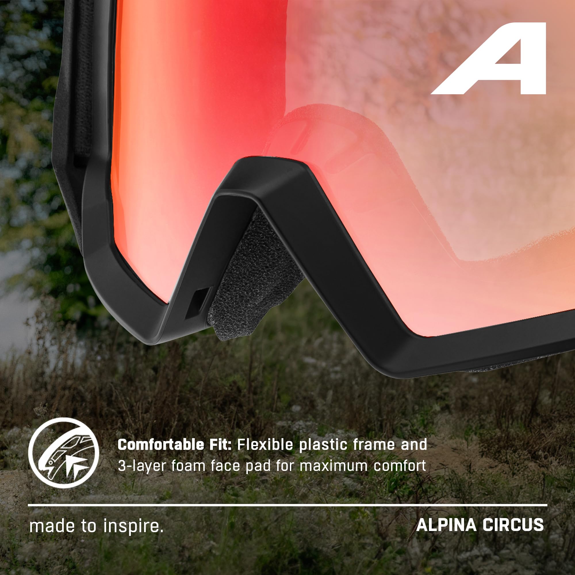 ALPINA Circus Q-lite Sunglasses Unisex - Adulto (Pacco da 1)