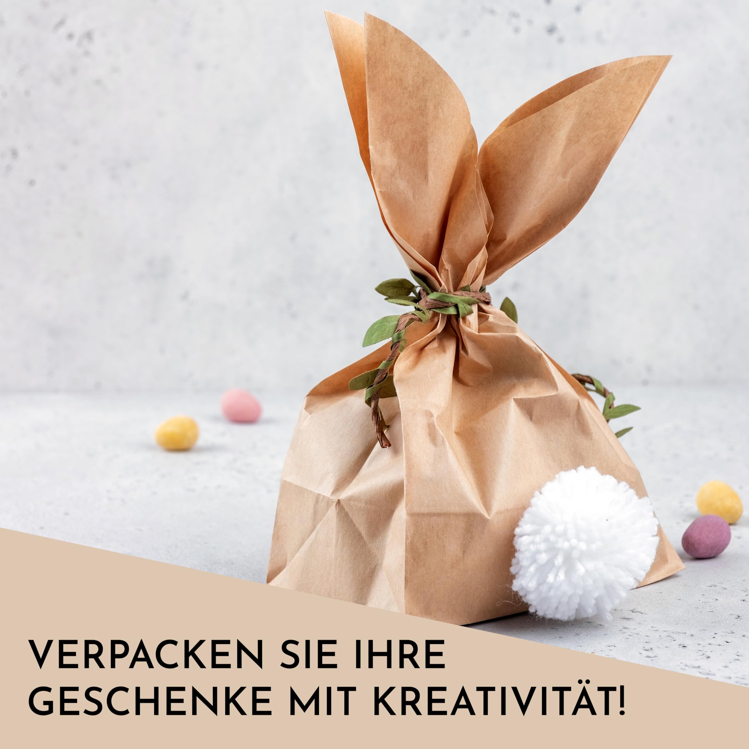 CraftWerk 100 Sacchetti Di Carta Kraft Marroni Per Calendario Dell'Avvento Fai Da Te, Regali O Alimenti, Misura 16x9x5 Cm, Versatili E Sostenibili
