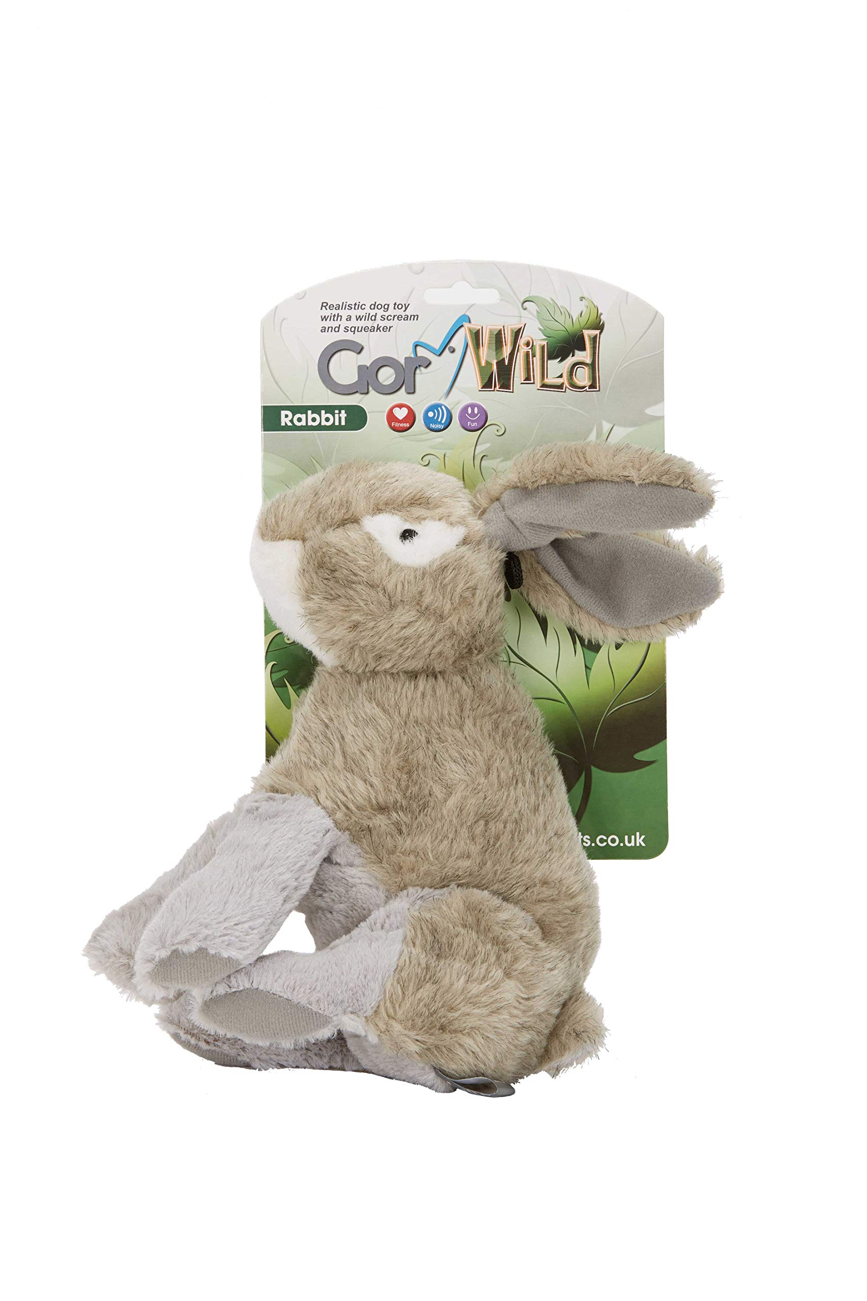 Gor Pets Soft Dog Toy Plush Wild Rabbit