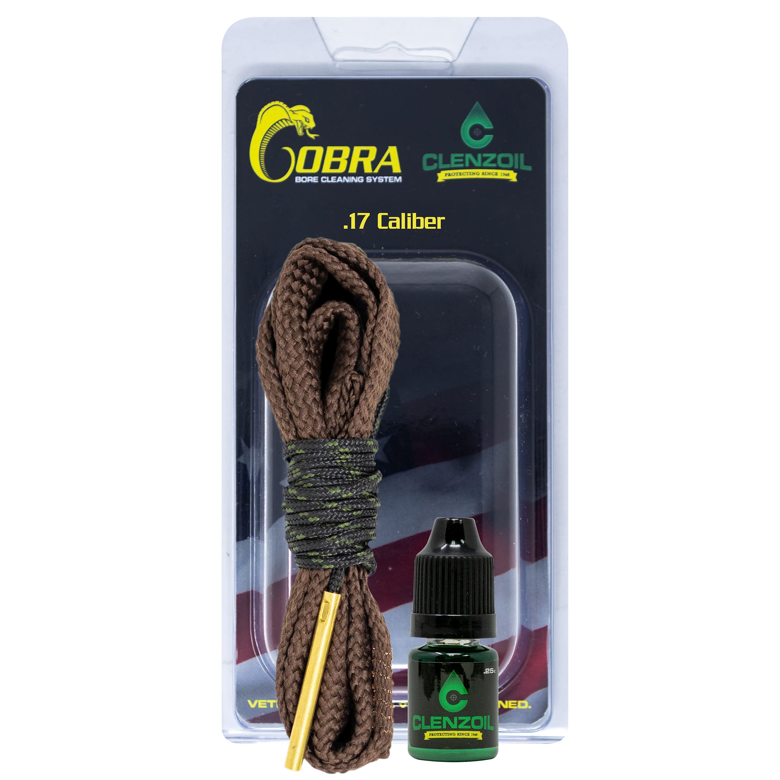 Buy Clenzoil Field & Range 17 Caliber Cobra Bore Cleaner Barrel Snake