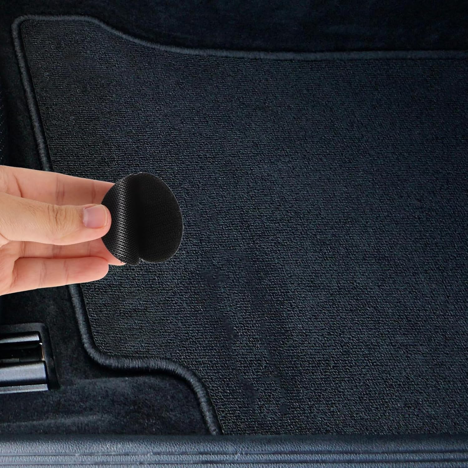 SOLUSTRE Interlocking Strips for Car Floor Mats Universal Rug Fastener Strips Carpet Tape