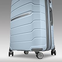 Vista 87 de Samsonite Freeform – Maleta rígida, expandible con ruedas dobles giratorias, Blanco