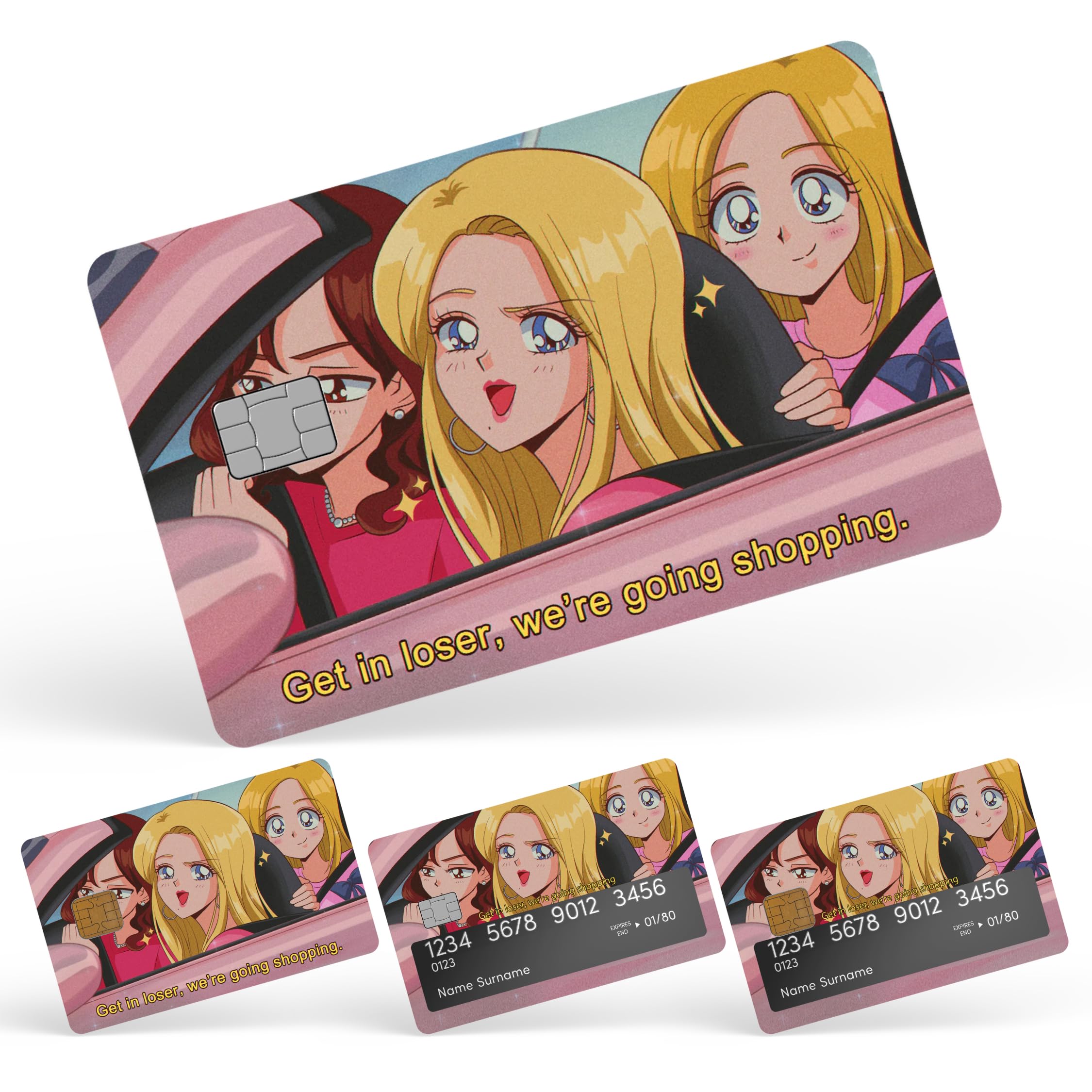 Amazon.com: CUCU Covers We're Going Shopping Credit Card Skin