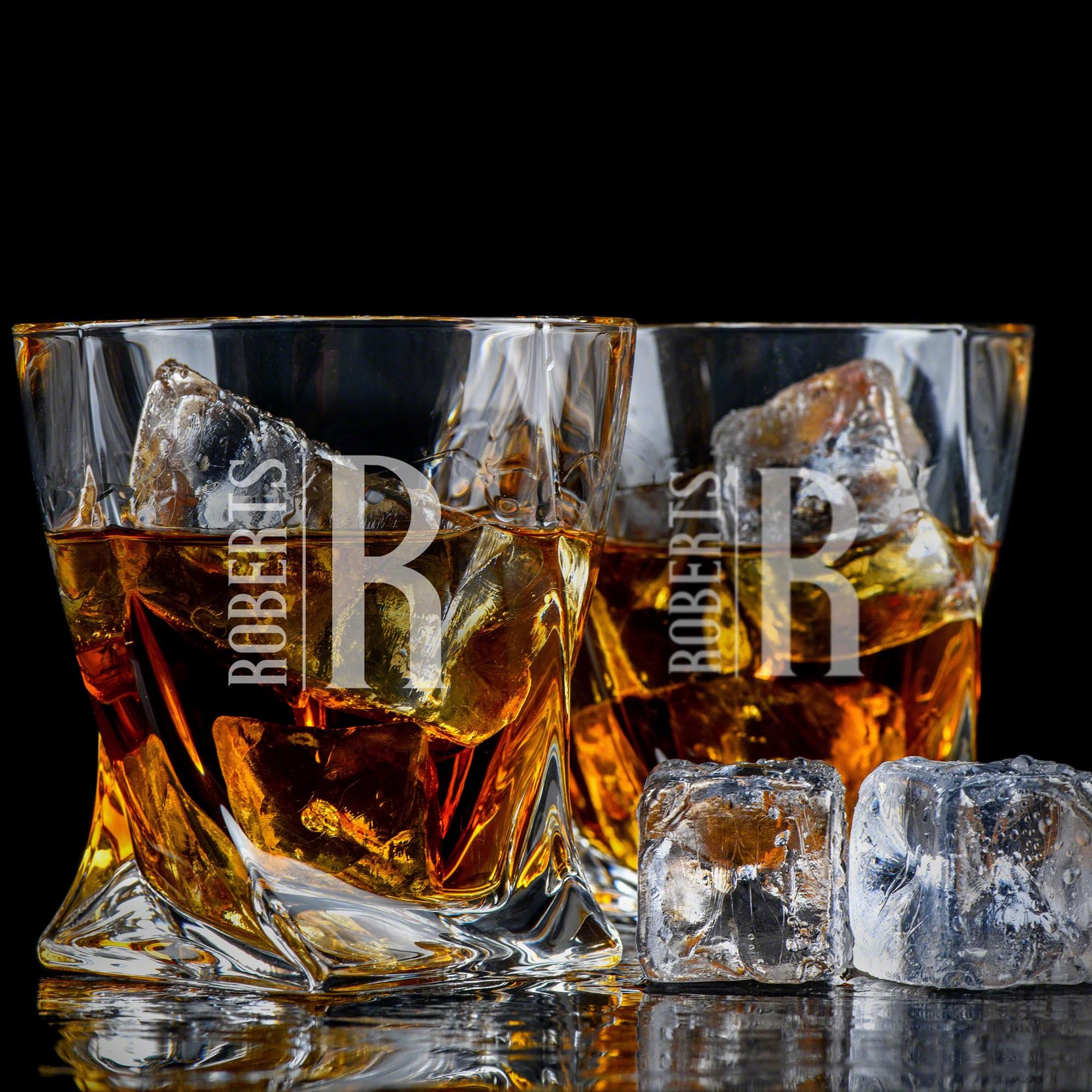 専用JD268鑑付.JD259鑑付★2点セット Amazon.com | HomeWetBar Personalized Twist Whiskey Glasses