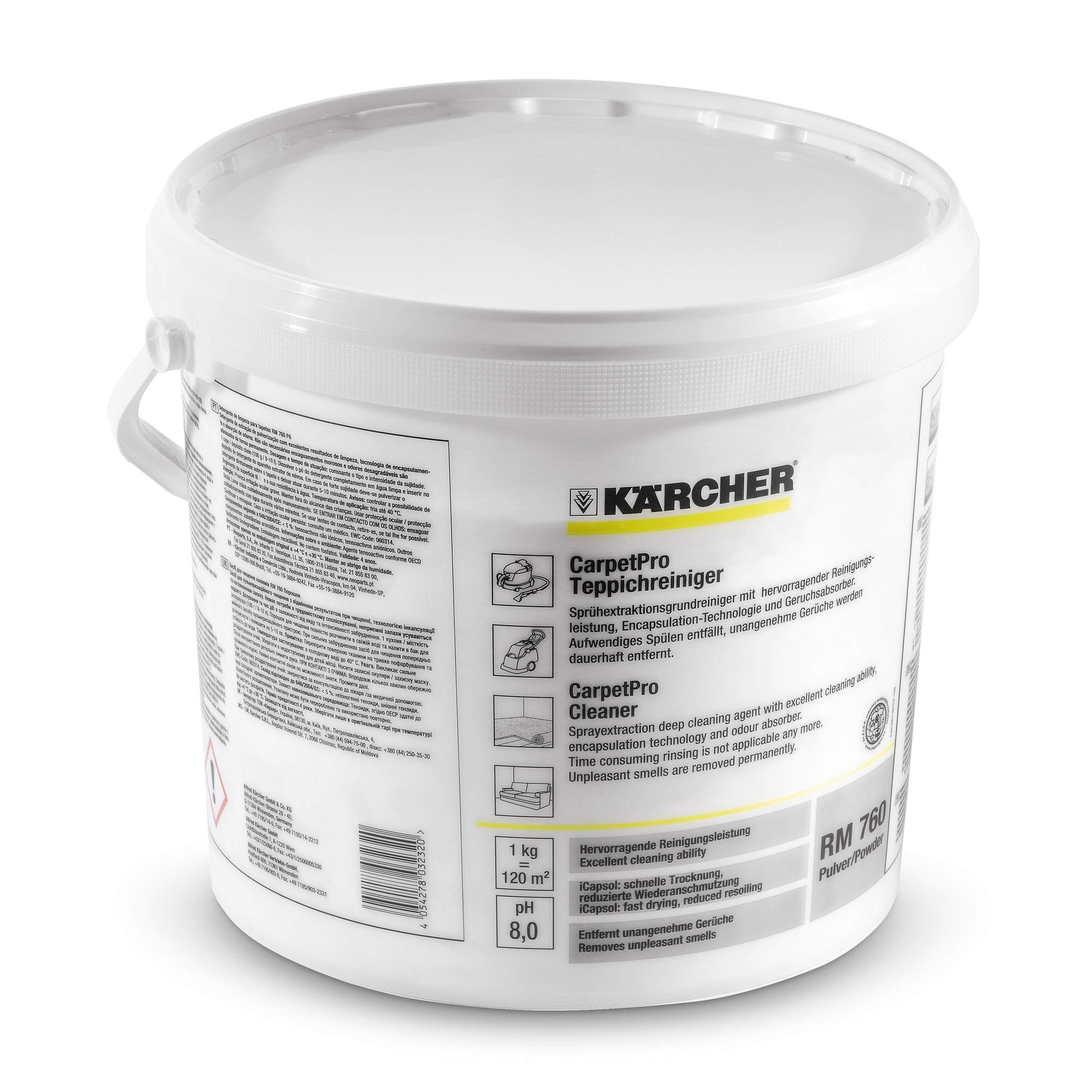 Kärcher Multicoloured – Carpetpro Rm Carpet Cleaner 760 Dust 10 Kg – 62958470