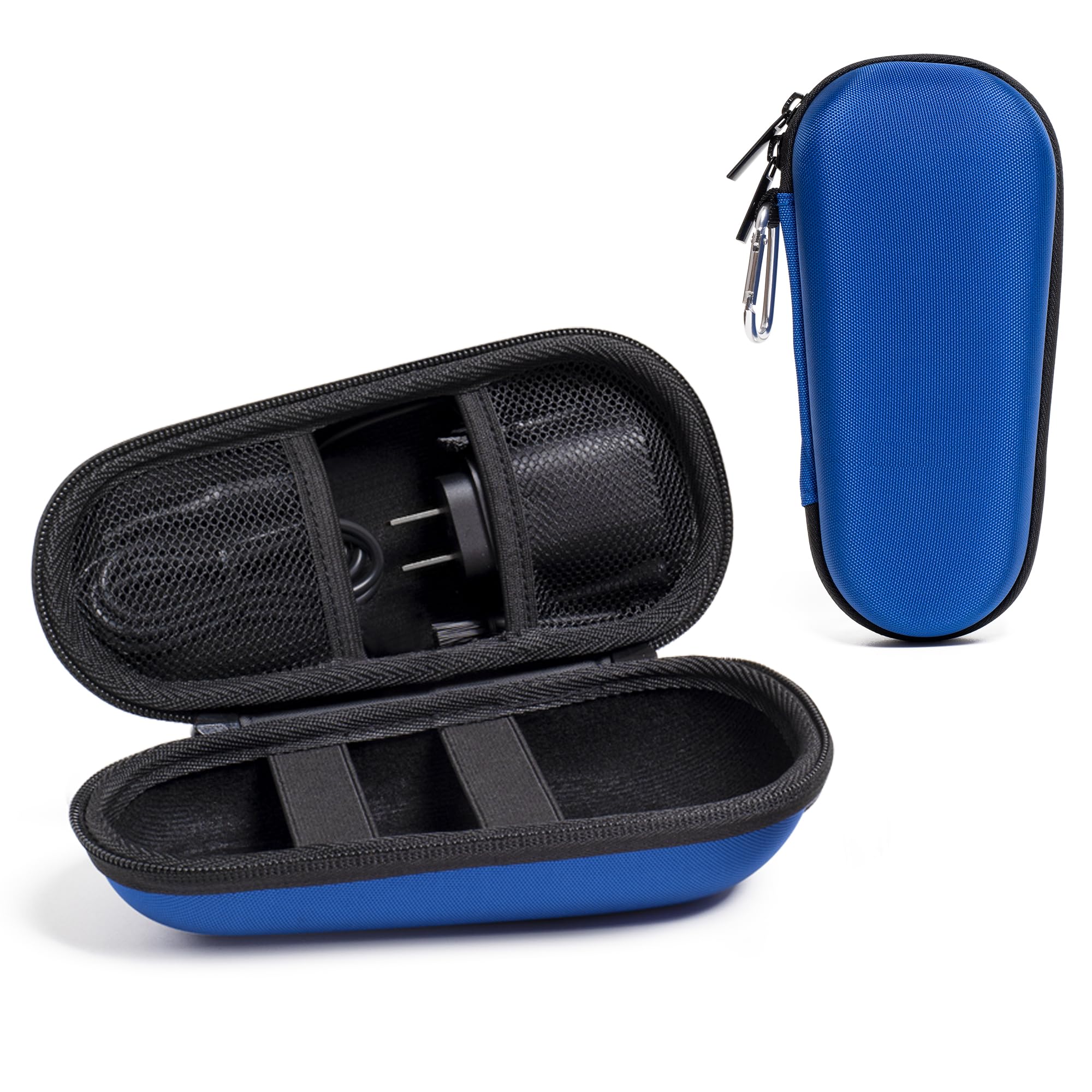 Nincha Electric Shaver Case for Braun Series 3, 5, 7, and 9 Electric Shavers — Hard Shell EVA Travel Case — Protective Storage Case (Blue)