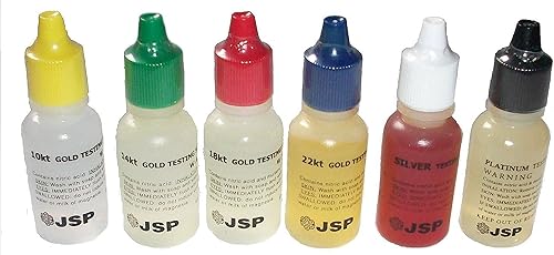 Miniatura 2 de Kit de prueba de joyas personales, pruebas de oro y platino, comprador de joyas de chatarra