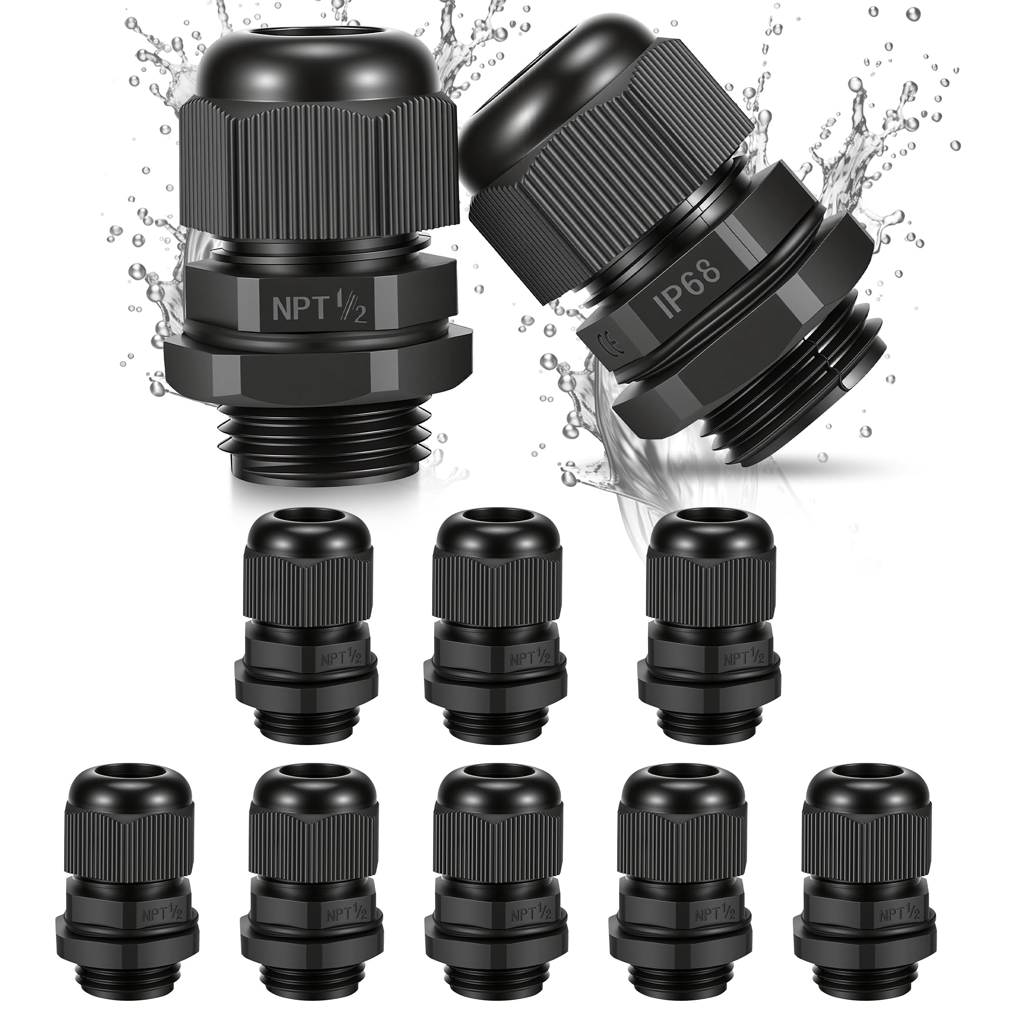 Waterproof Cable Gland - IP68 Protection -1 Waterproof Cable Gland - IP68 Protection -1
