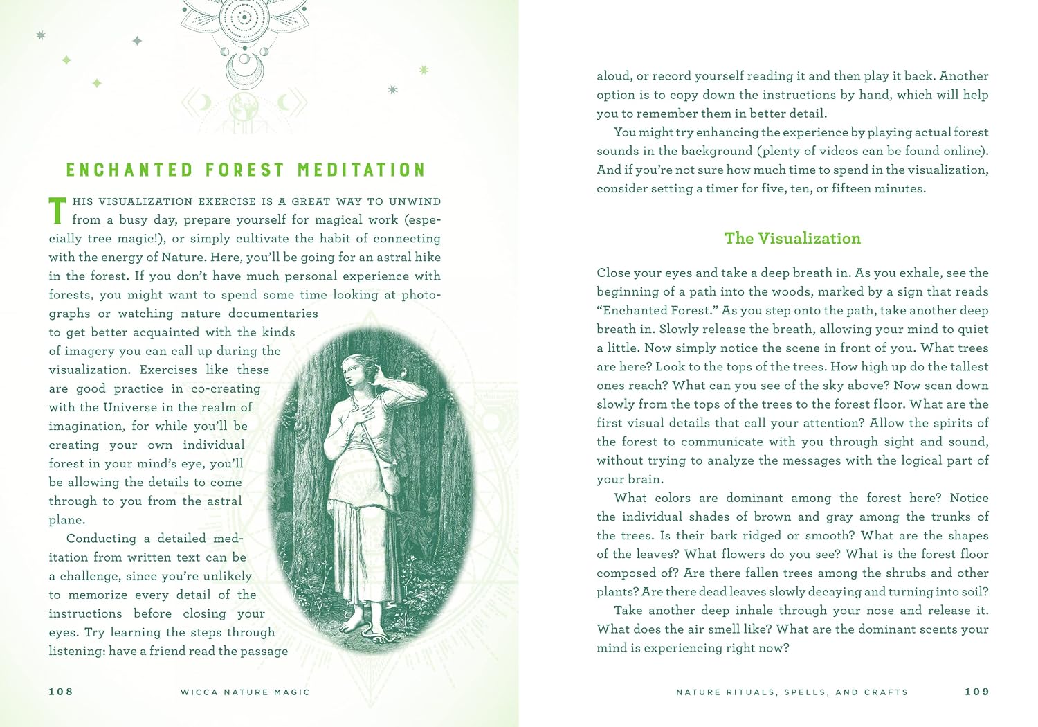 Wicca Nature Magic: A Beginner's Guide to Working with Nature Spellcraft (The Mystic Library, 7)
