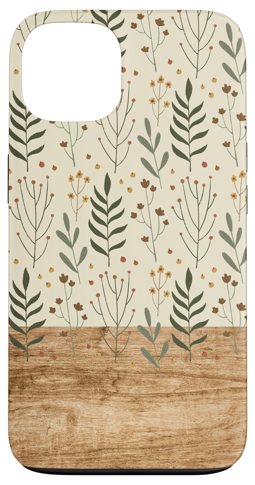 iPhone 13 Boho Botanical Floral Pattern Flower Power Wildflowers Gift Case
