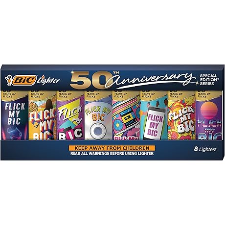 BIC Pocket Lighters: Distinctive Designs to Unleash the Spark