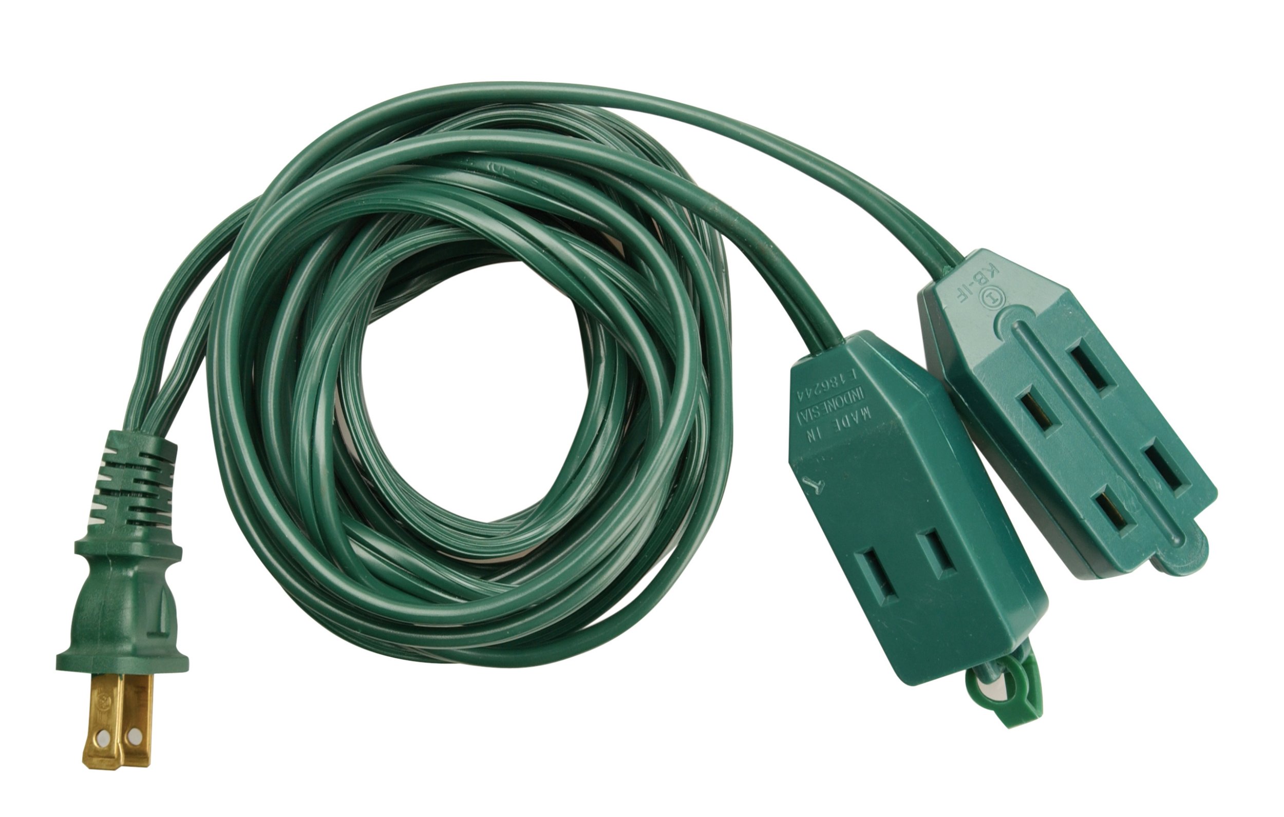 12' 16/2 Green Split Electrical Cord - Model 09406