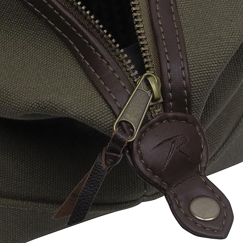 Miniatura 6 de Rothco Kit de viaje de lona y cuero Verde oliva (Olive Drab),Gris,Marrón tierra,Negro -,Marrón Coyote,https://www.amazon.com/dp/undefined