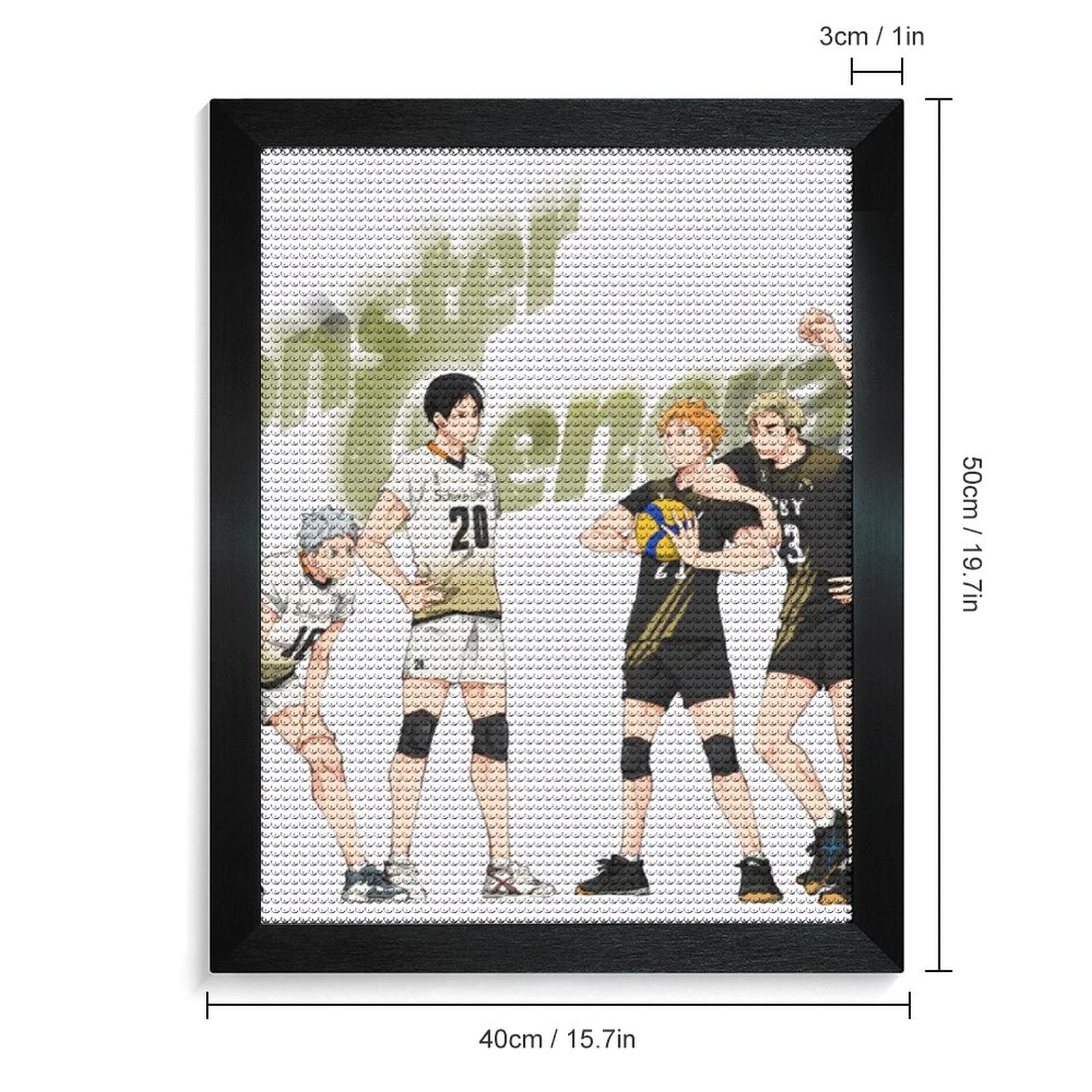 Amazon | ダイヤモンドアート アニメ 稲荷 崎梟谷 ハイキュー