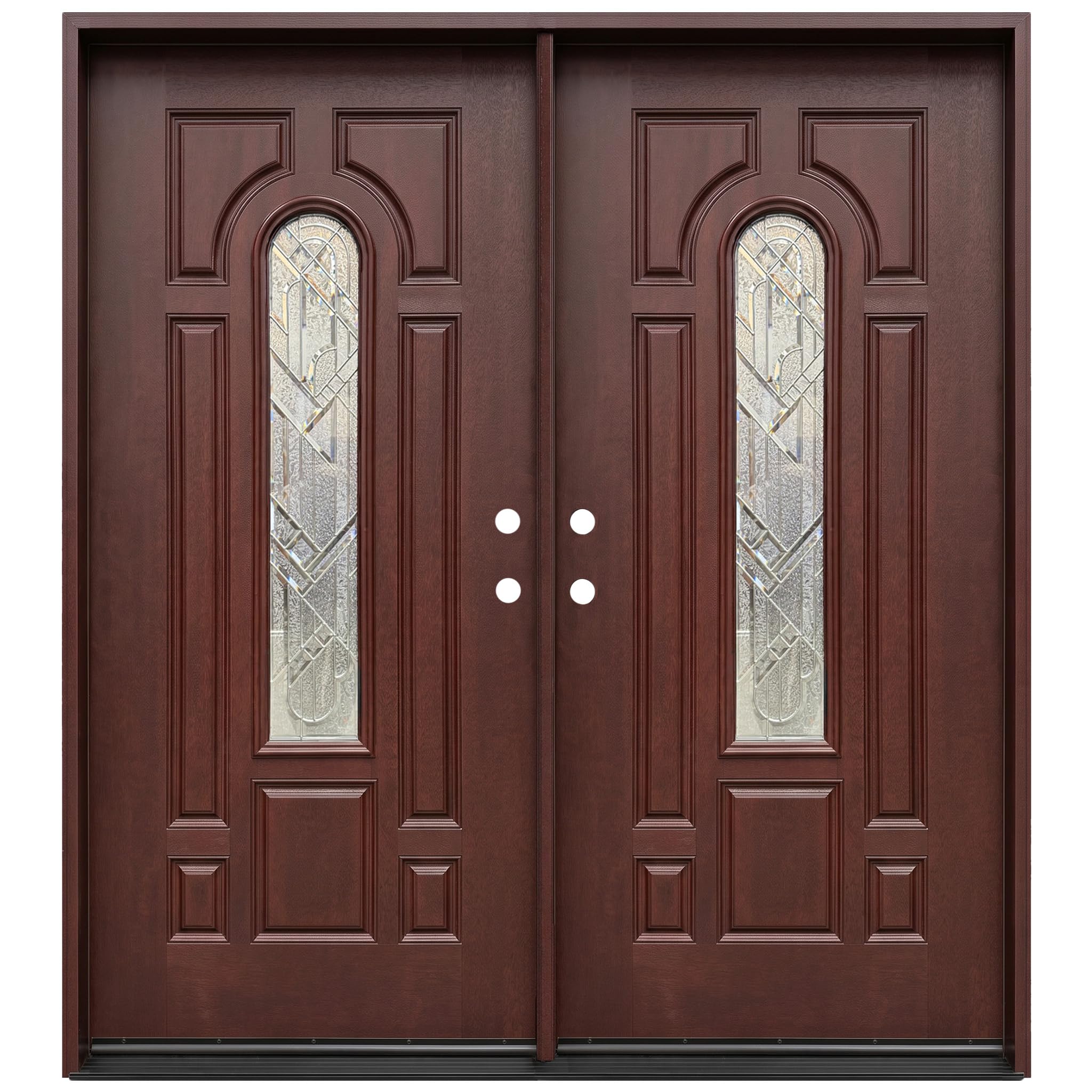 Door Major Dual Sidelight Front Door