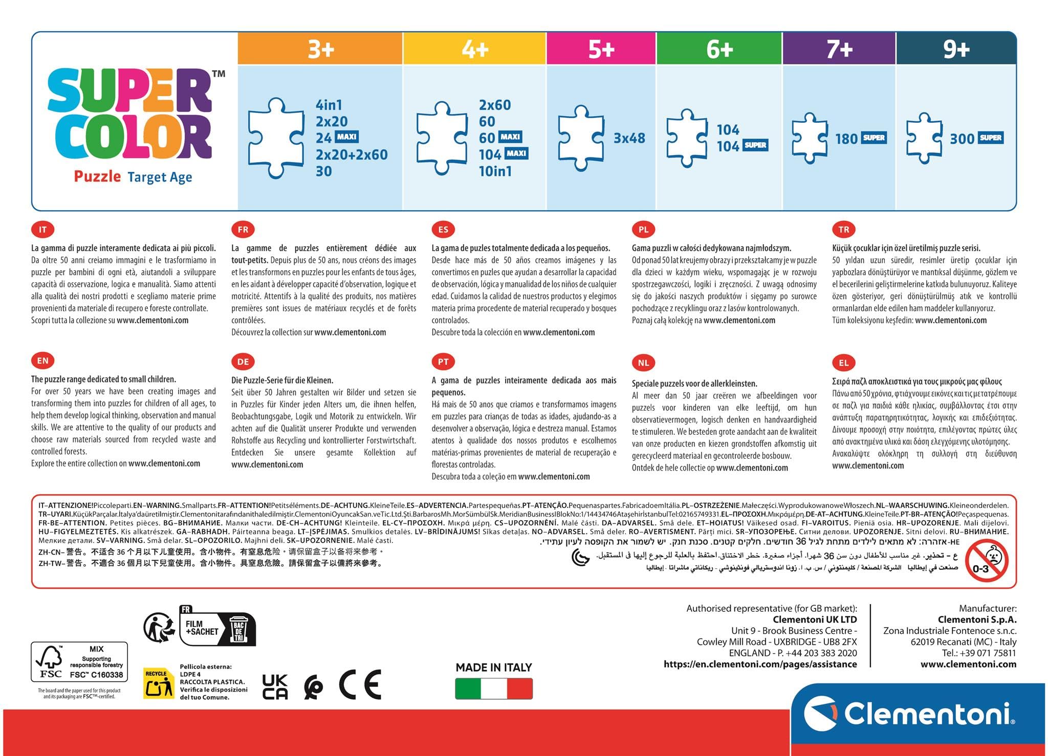 Clementoni Supercolor Kpop Demon Hunters - Puzzle 104 Teile ab 6 Jahren - buntes Kinderpuzzle mit besonderer Leuchtkraft & Farbintensität - Puzzle für Kinder 27257 - 4