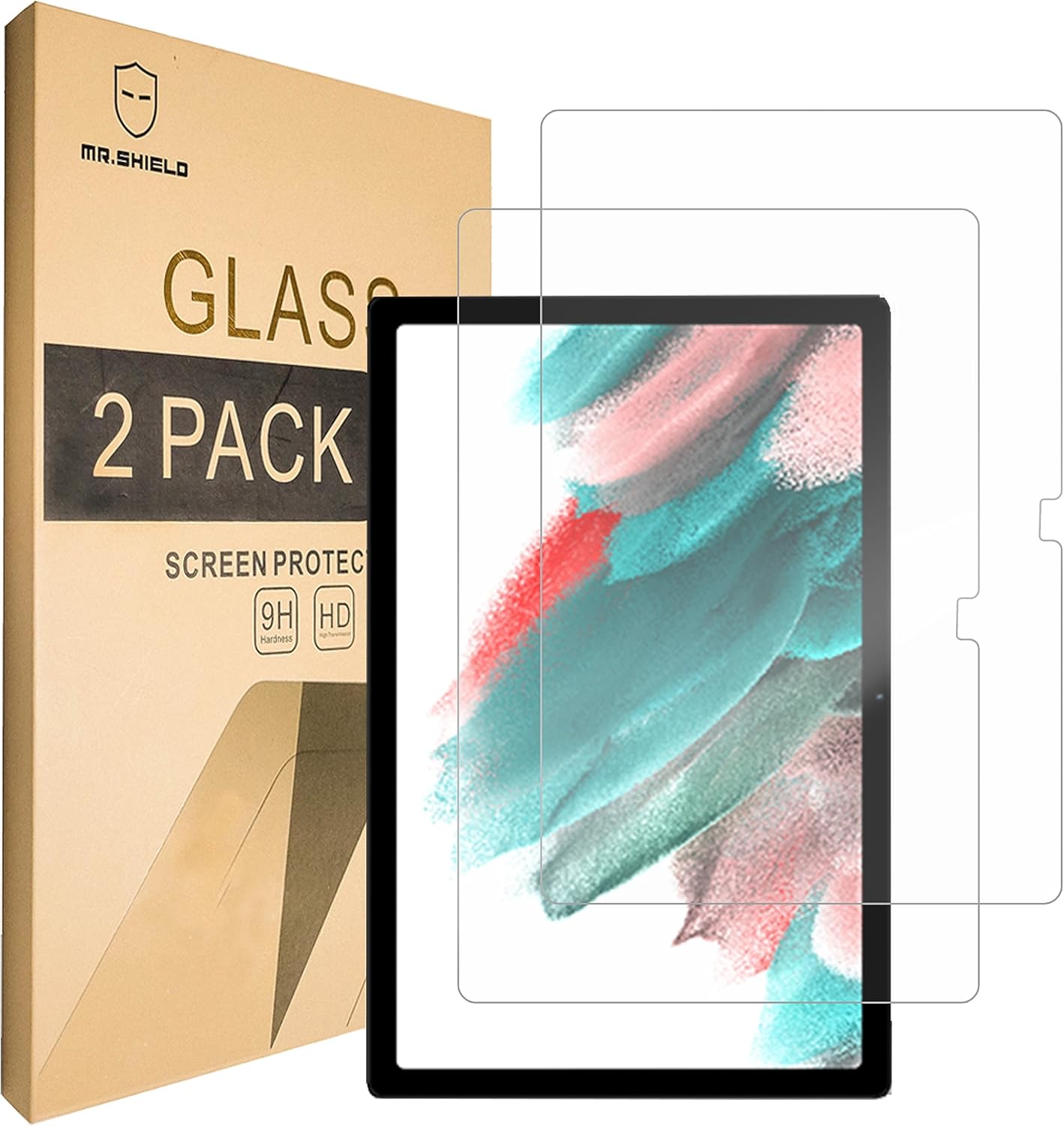 Mr.Shield [2-PACK] Screen Protector For UMIDIGI A13 Tab [Tempered Glass] [Japan Glass with 9H Hardness] Screen Protector